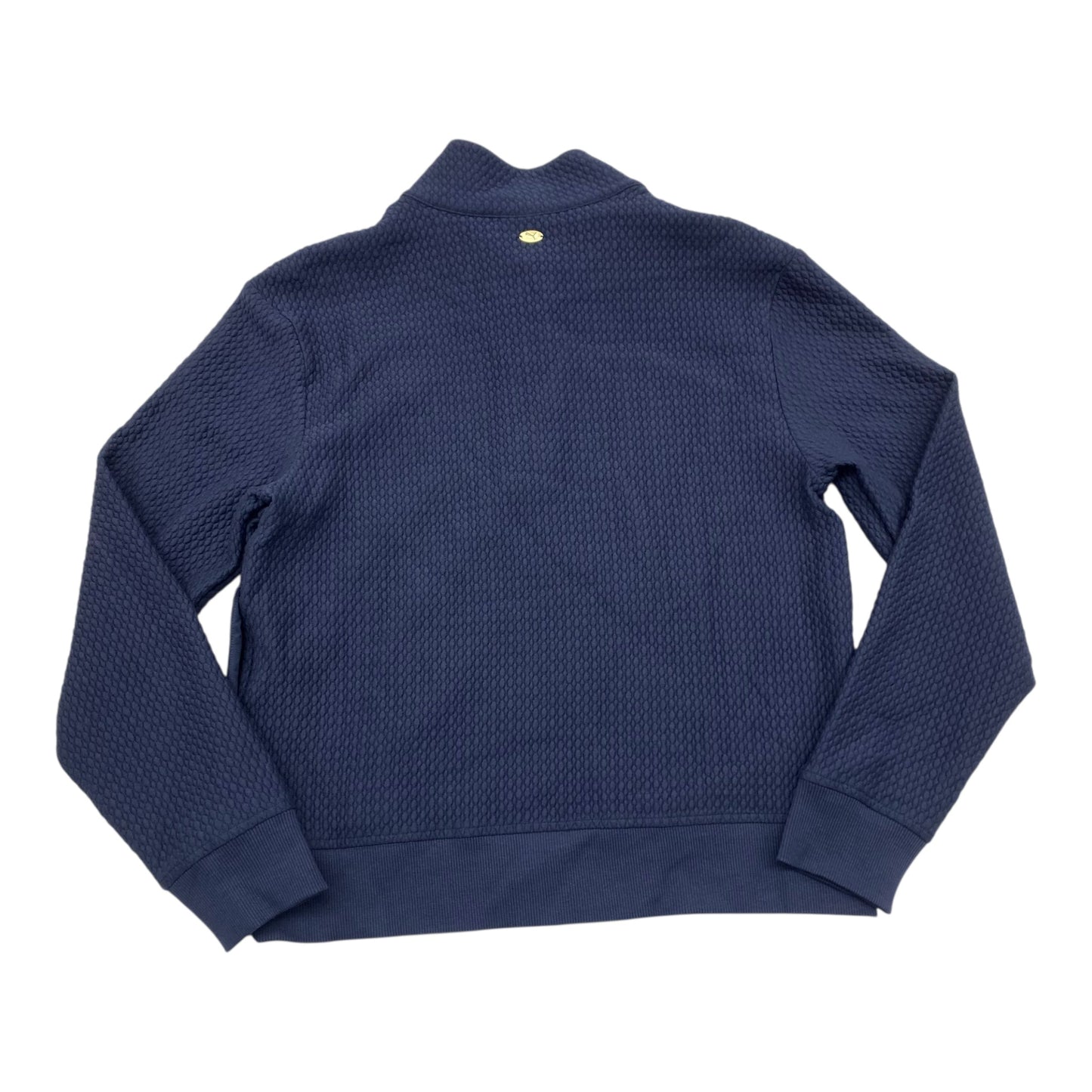 Athletic Sweatshirt Collar By Puma In Blue, Size:S