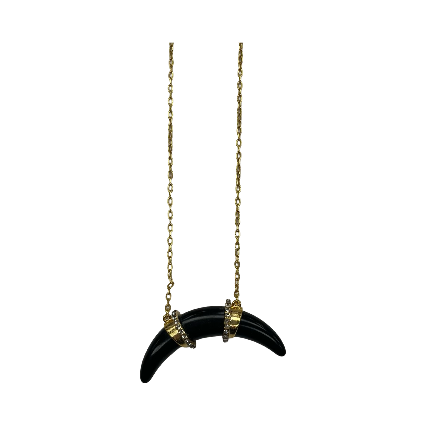 Necklace Pendant By Stella And Dot In Black & Gold