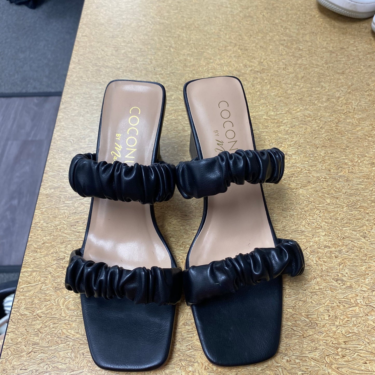 Sandals Heels Block By Matisse In Black, Size:6