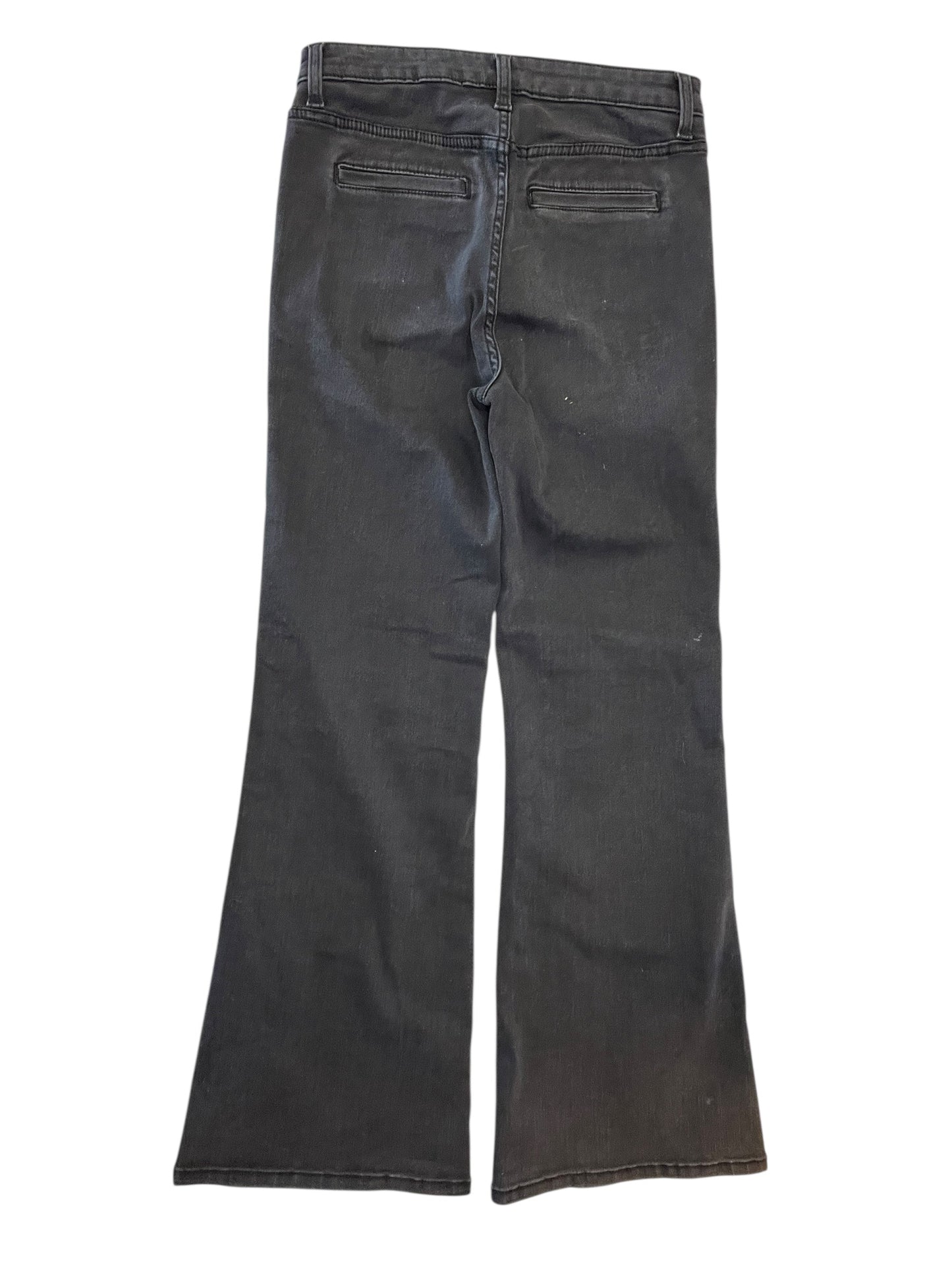 Jeans Wide Leg By Time And Tru In Black, Size:8