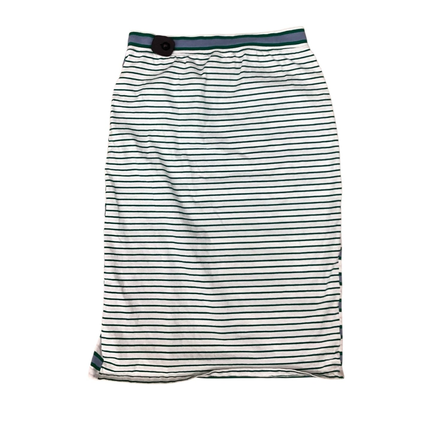 Skirt Midi By Maeve In Striped Pattern, Size:M