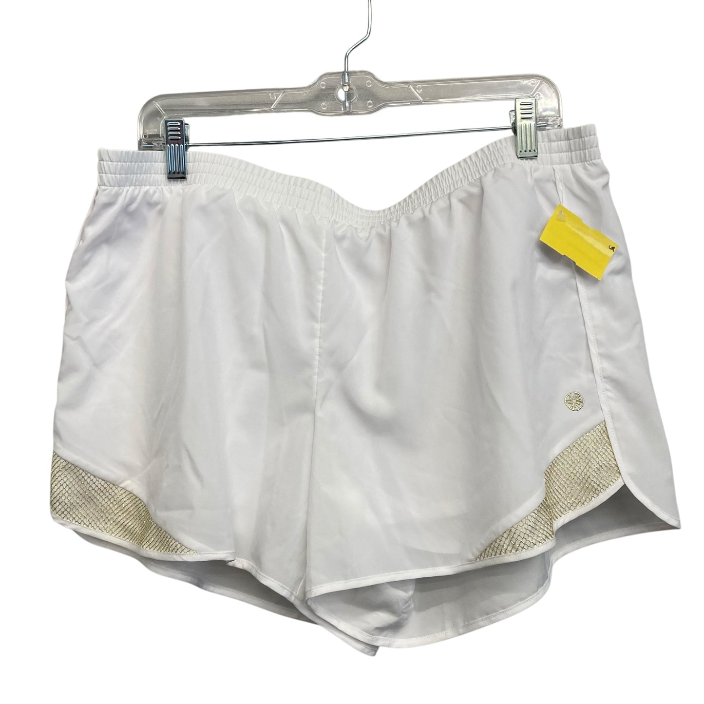 Shorts Designer By Lilly Pulitzer In White, Size:Xl