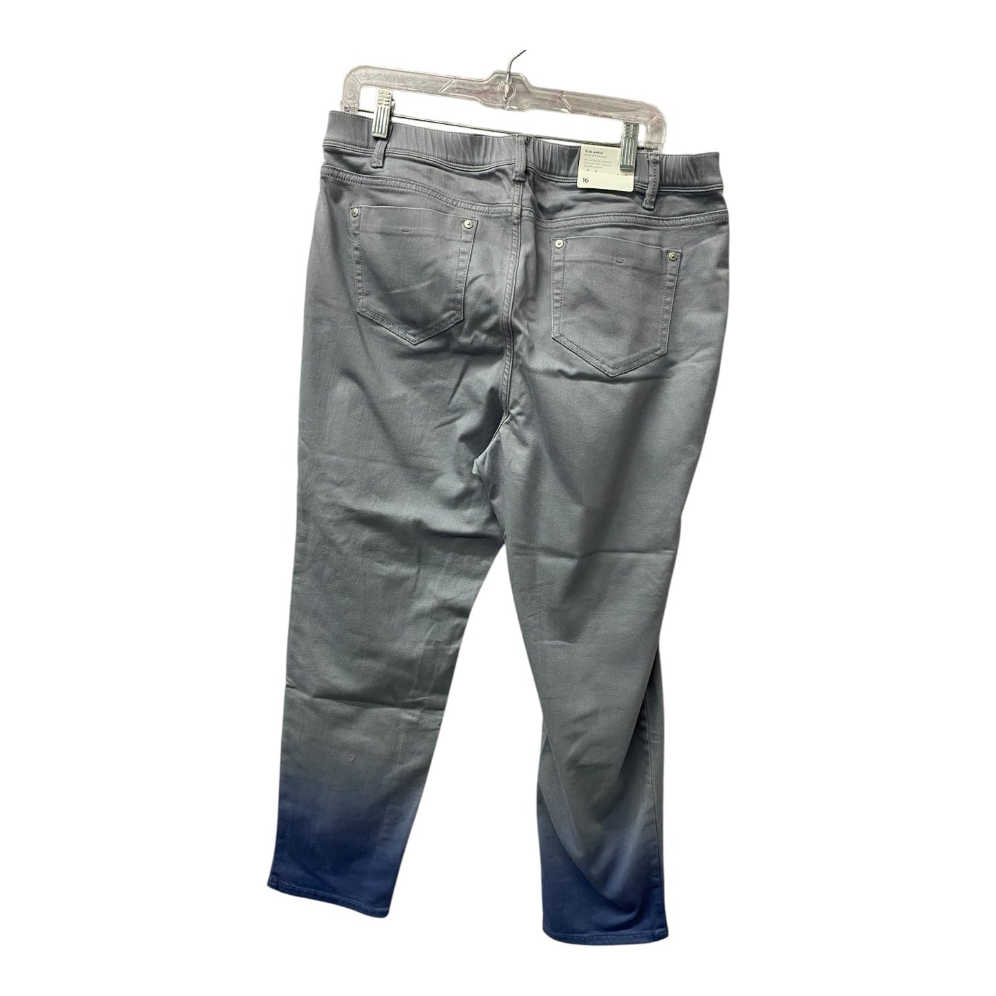 Jeans Straight By J. Jill In Grey, Size:16