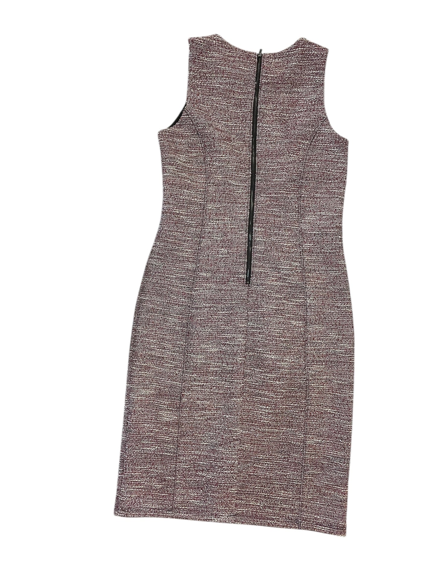 Dress Work By Loft In Red, Size:4