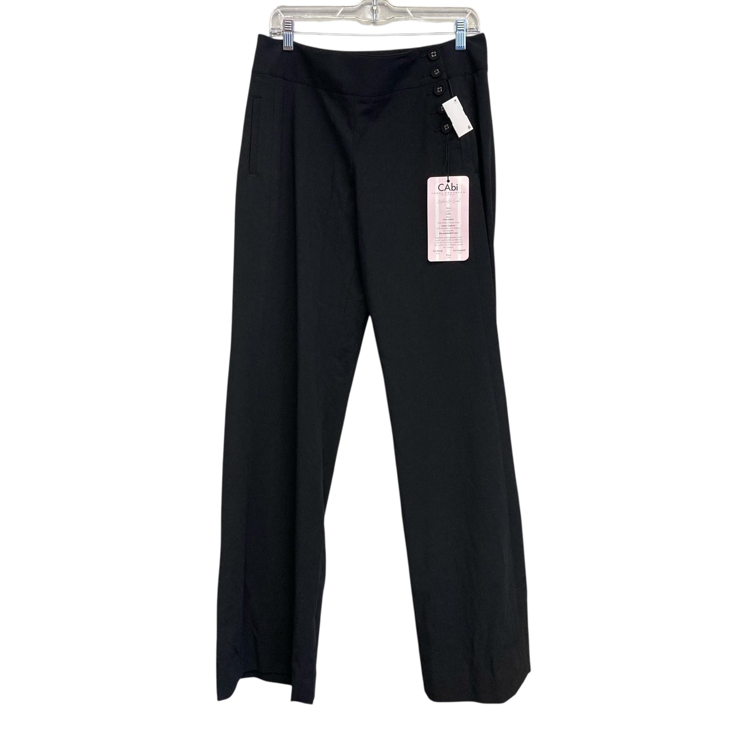 Pants Wide Leg By Cabi In Black, Size:10