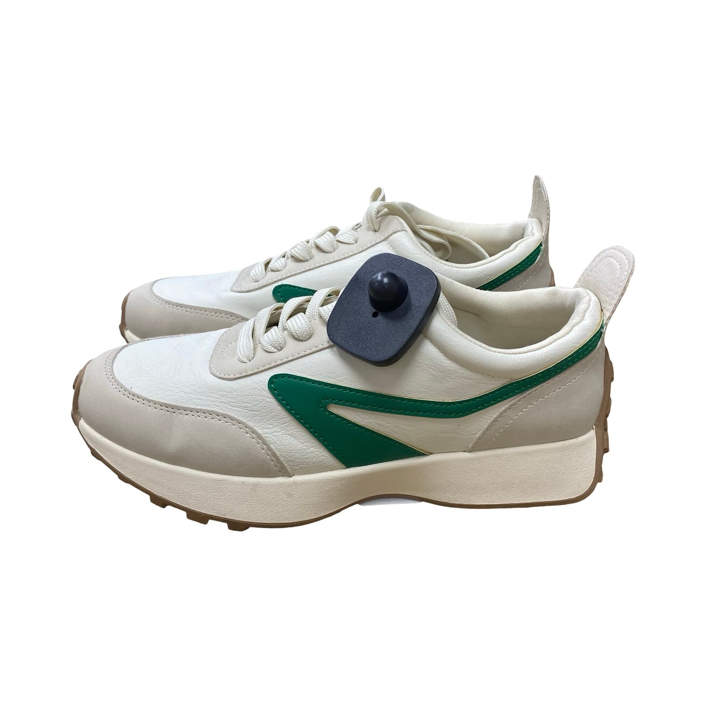 Shoes Sneakers By Dolce Vita In Green & White, Size:7.5