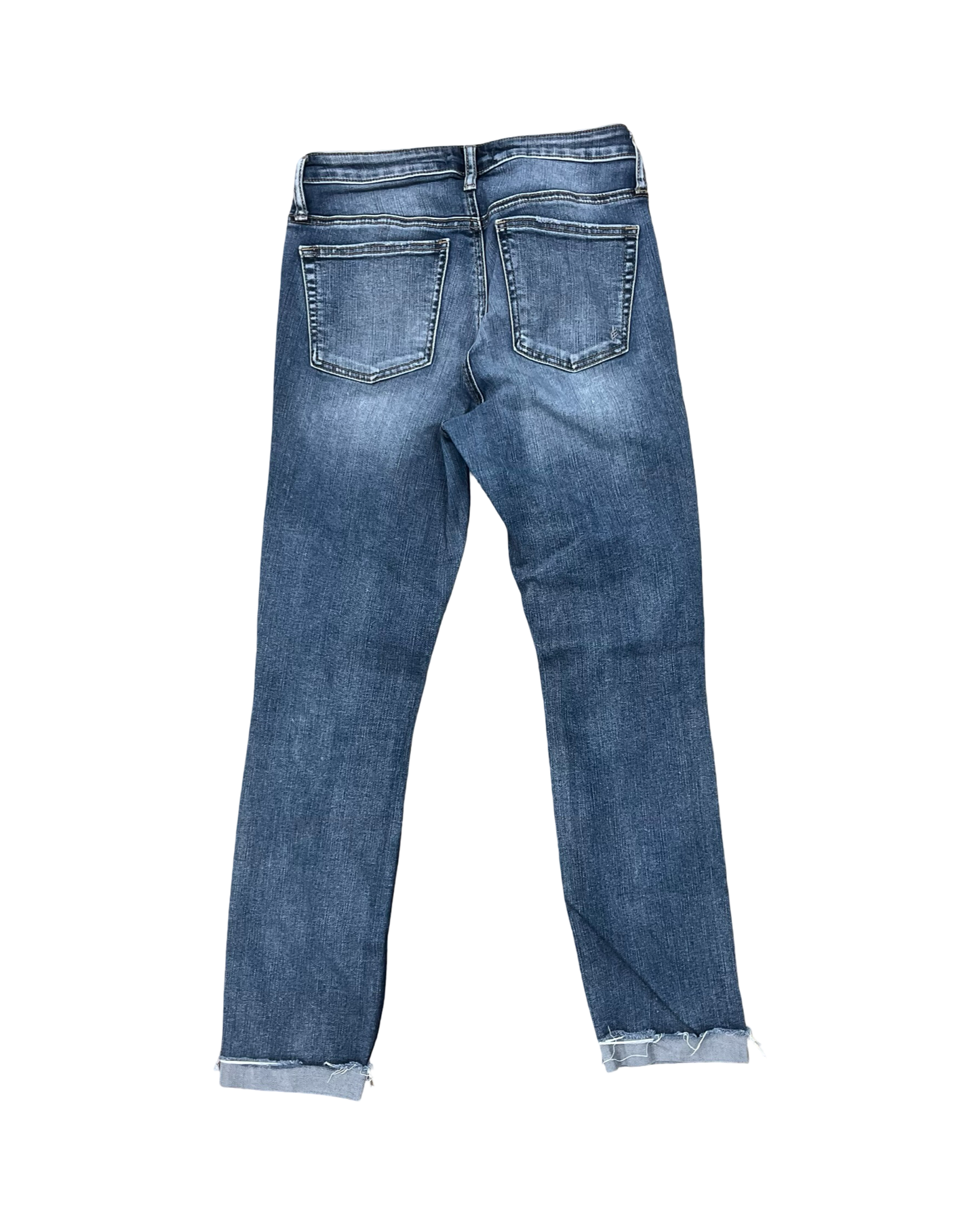 Jeans Skinny By Silver In Blue Denim, Size:4