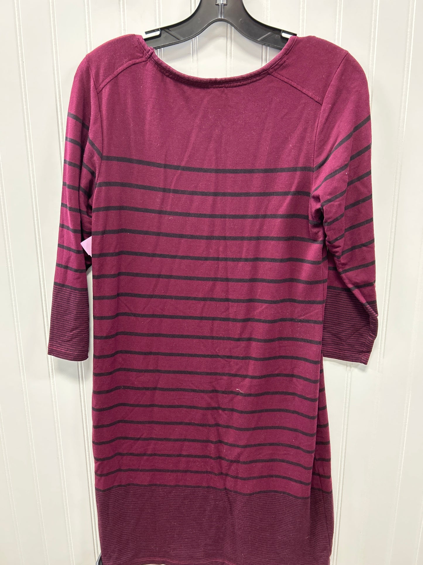 Dress Casual Midi By Lila Rose In Purple, Size:Xs