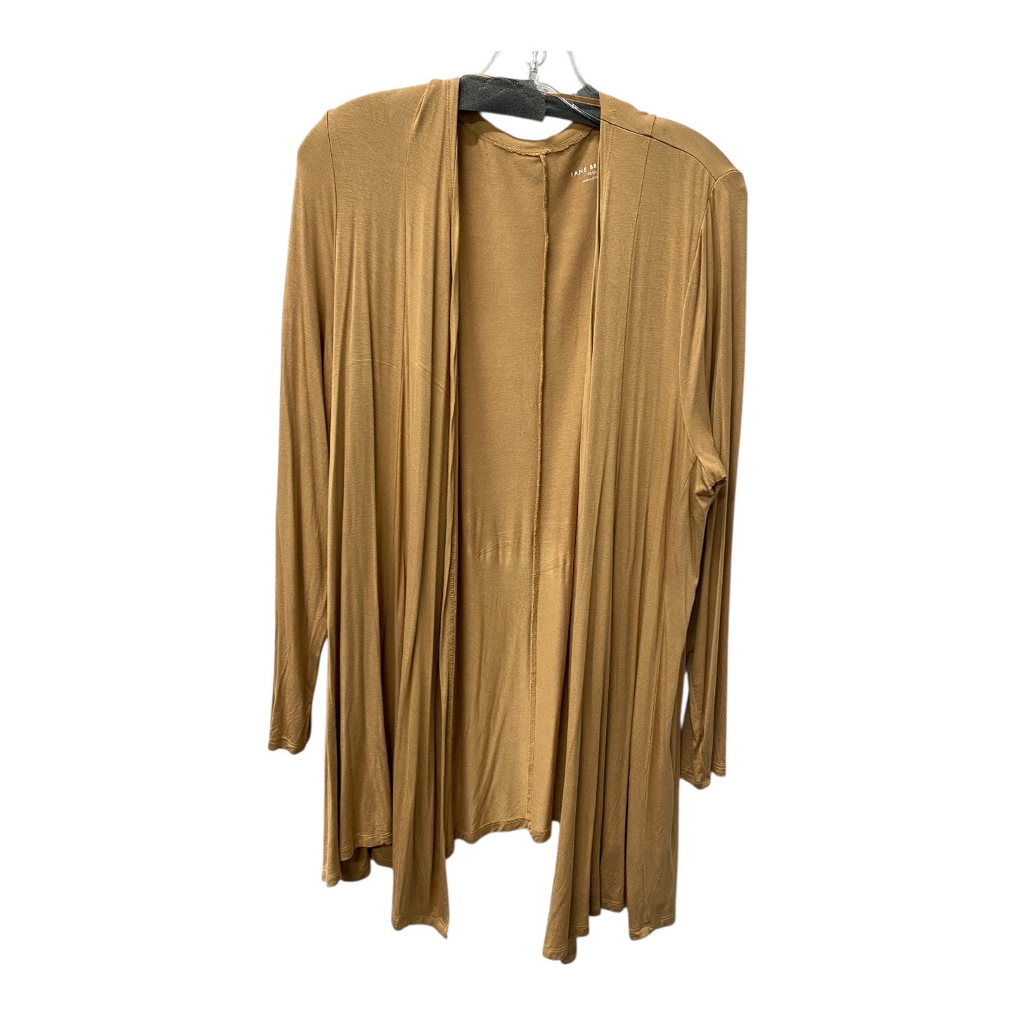 Cardigan By Lane Bryant In Tan, Size:1X