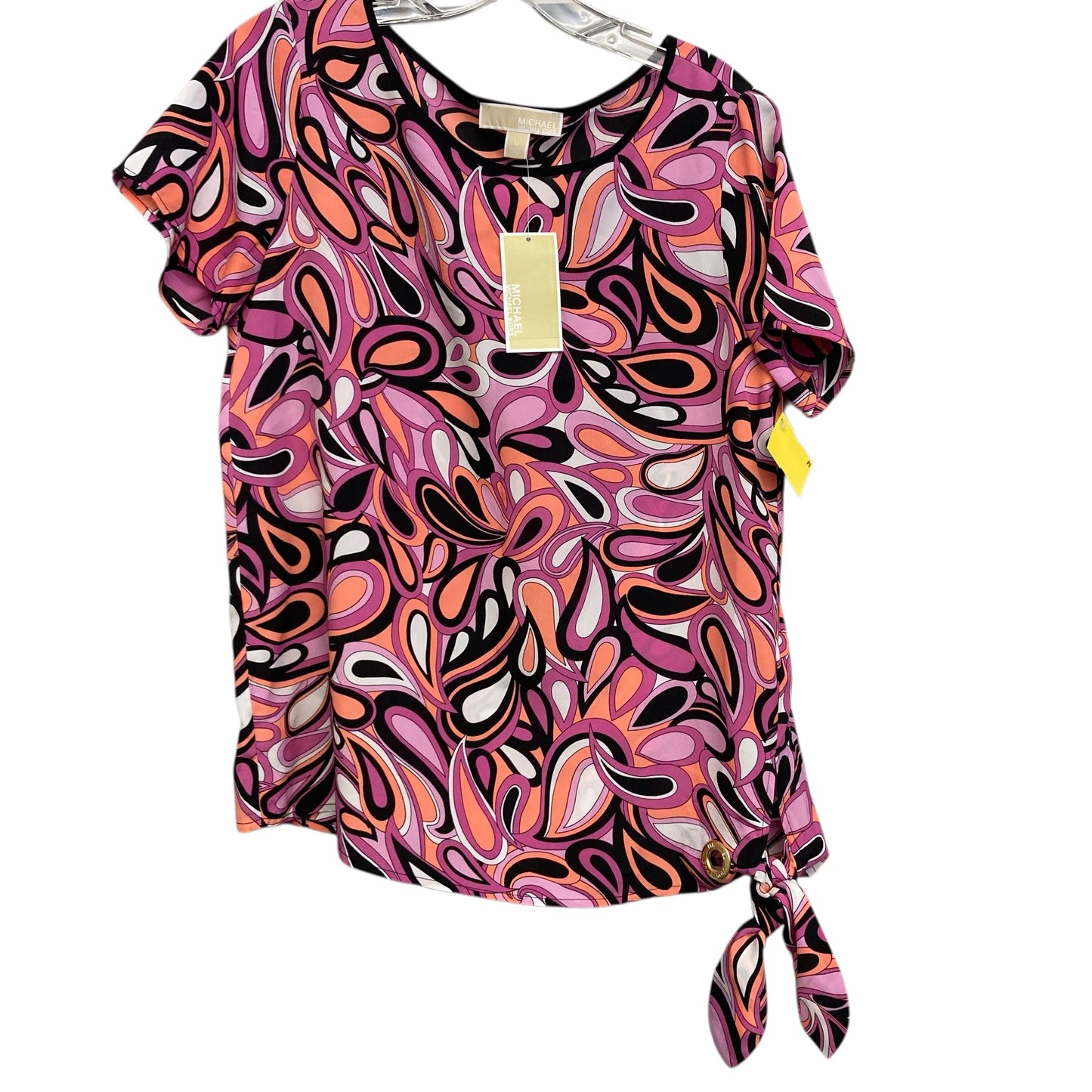 Top Ss By Michael By Michael Kors In Pink, Size:M