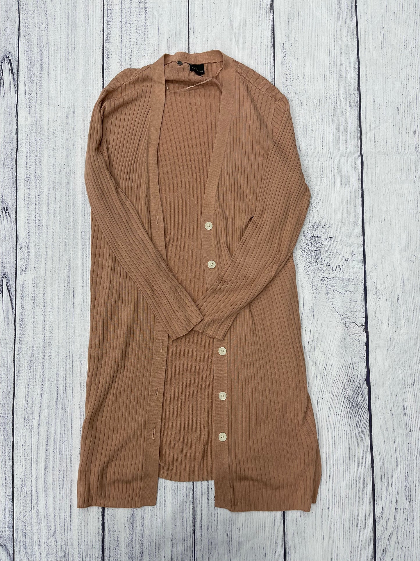 Cardigan By Worthington In Tan, Size: Xl