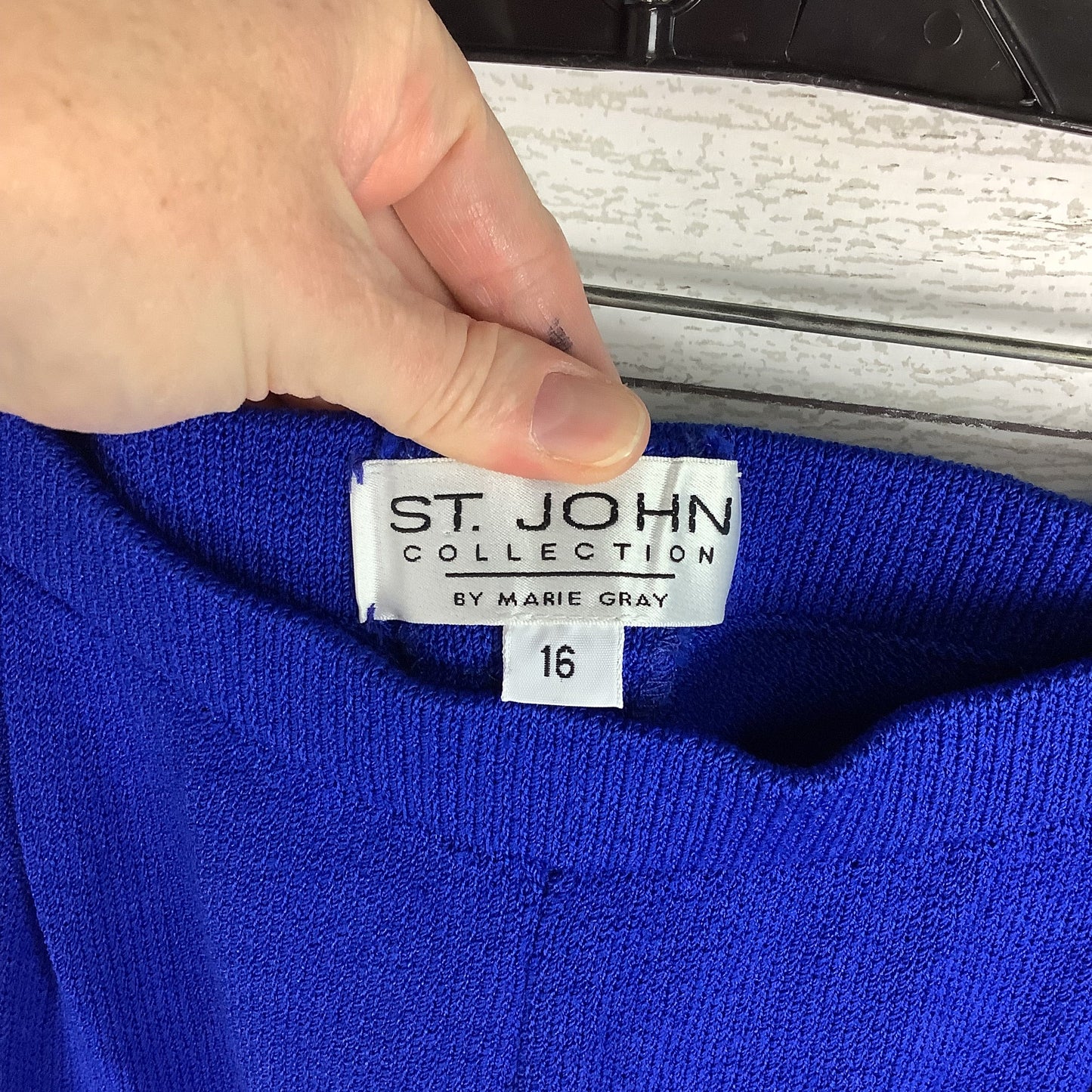 Pants Designer By St John Collection In Blue, Size: 16