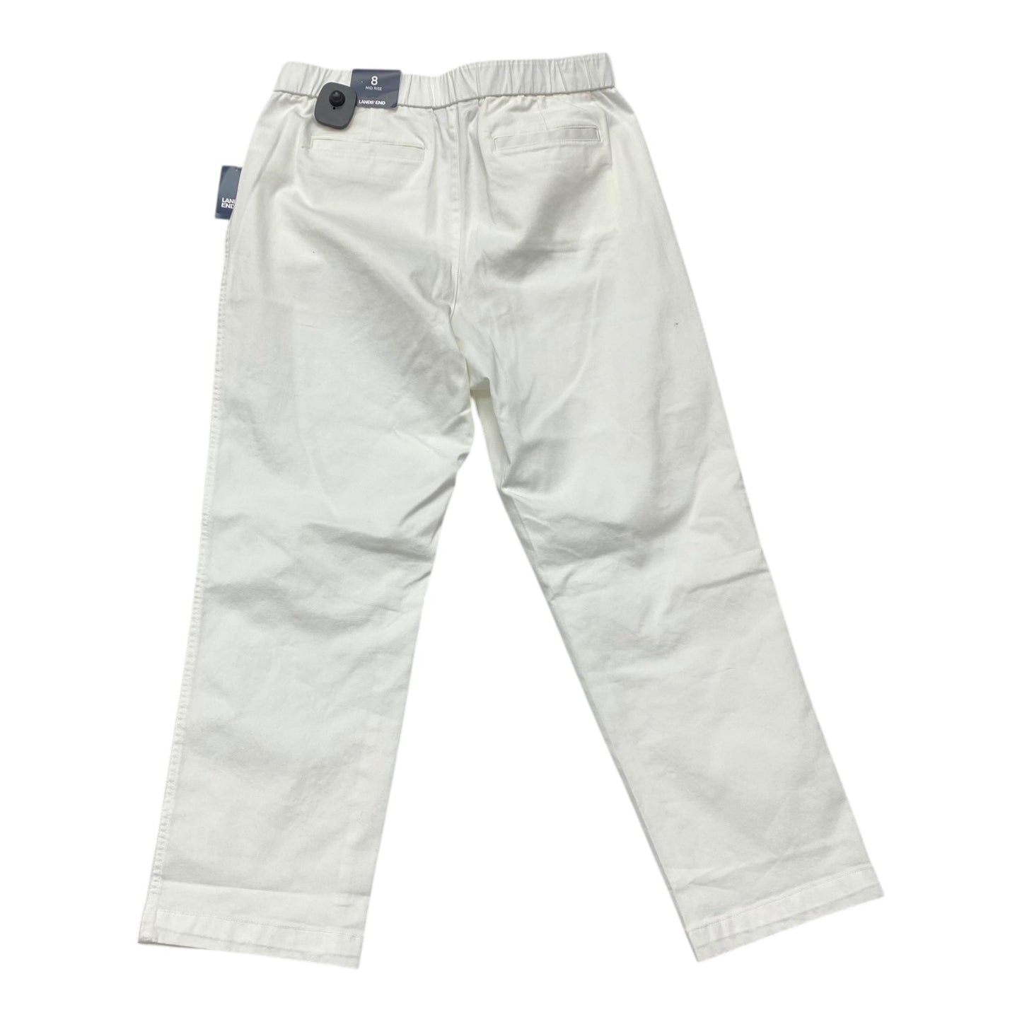 Pants Dress By Lands End In White, Size:8