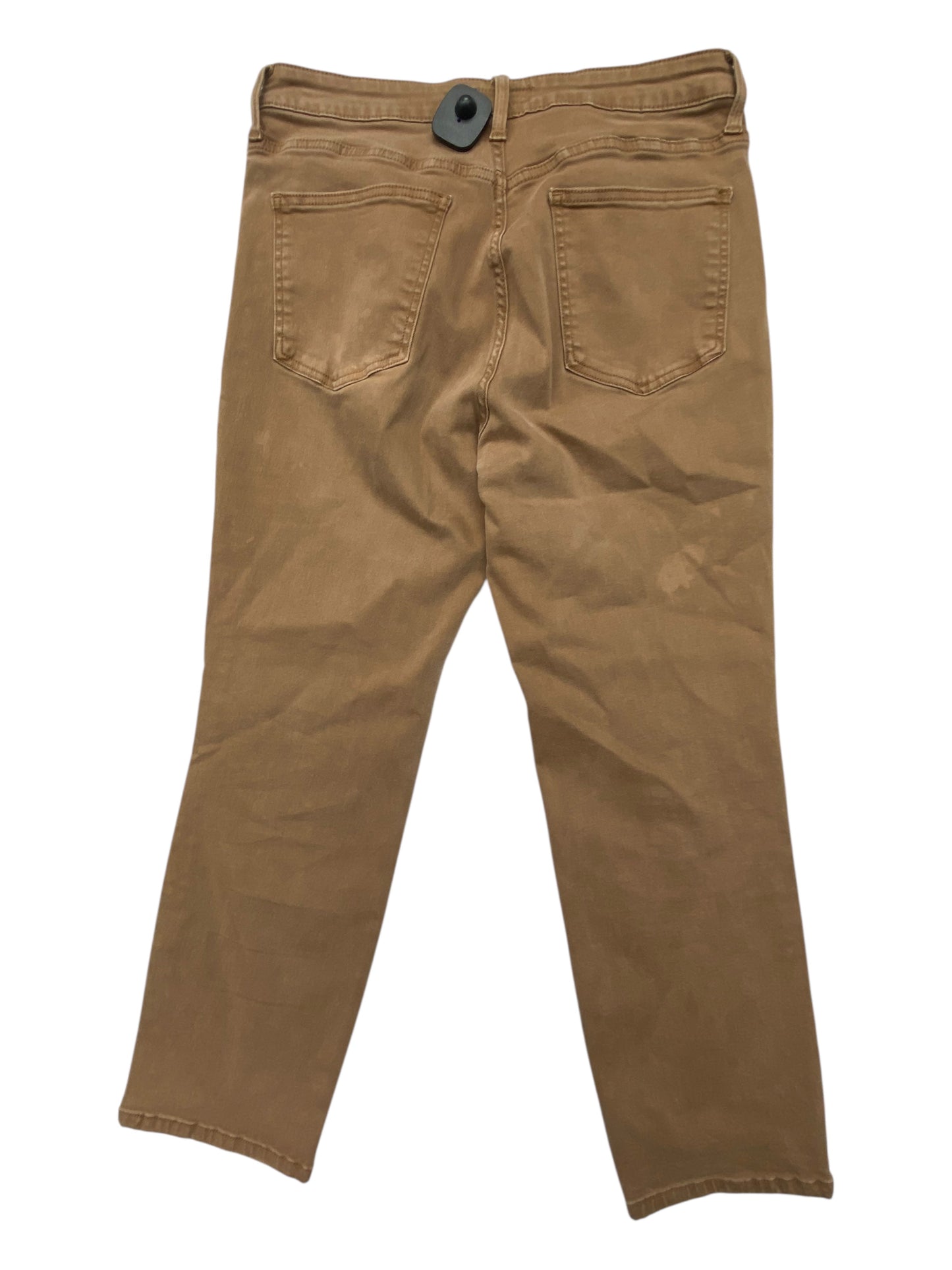 Jeans Straight By Kut In Brown, Size:12