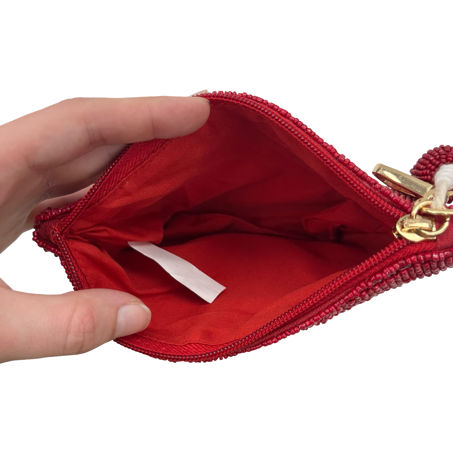 Wristlet By Clothes Mentor In Pink & Red, Size:Medium
