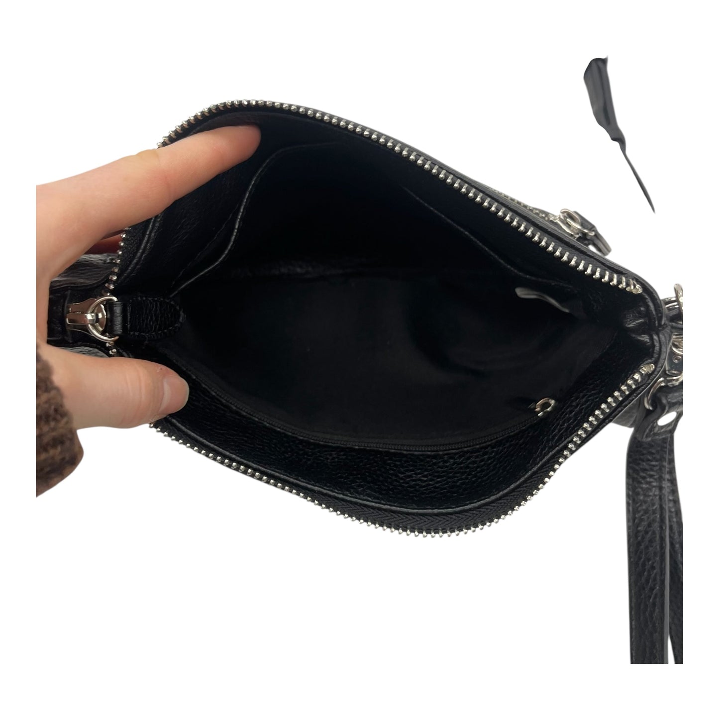 Crossbody By Clothes Mentor In Black, Size:Small