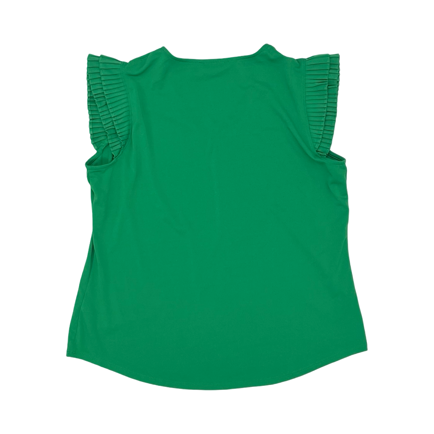 Blouse Ss By Adrianna Papell In Green, Size:M