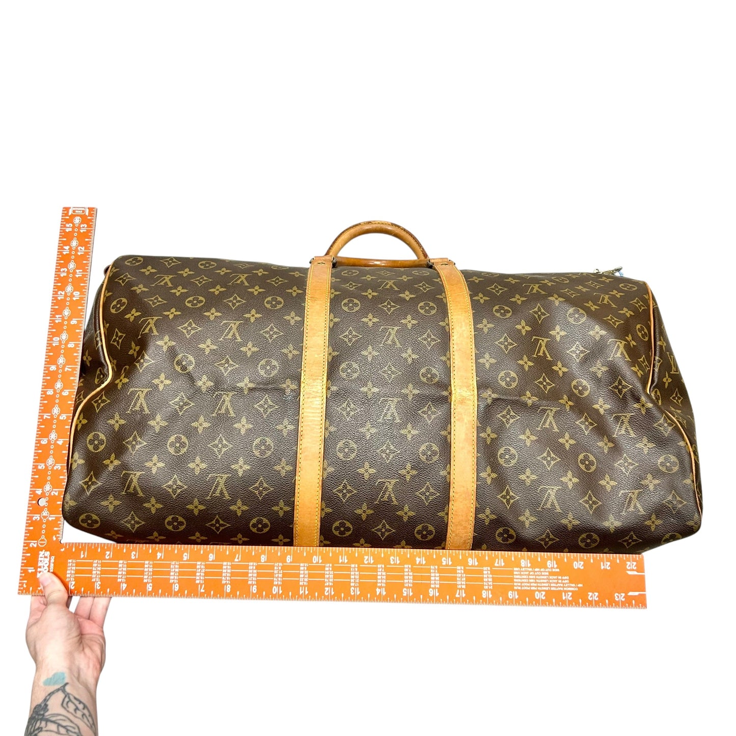 Duffle And Weekender Luxury Designer By Louis Vuitton, Size: Large