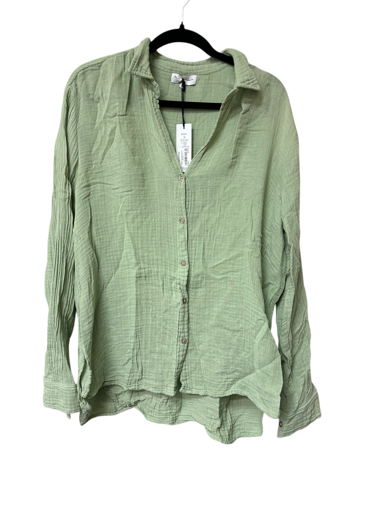 Top Ls By Michael Stars In Green, Size:M