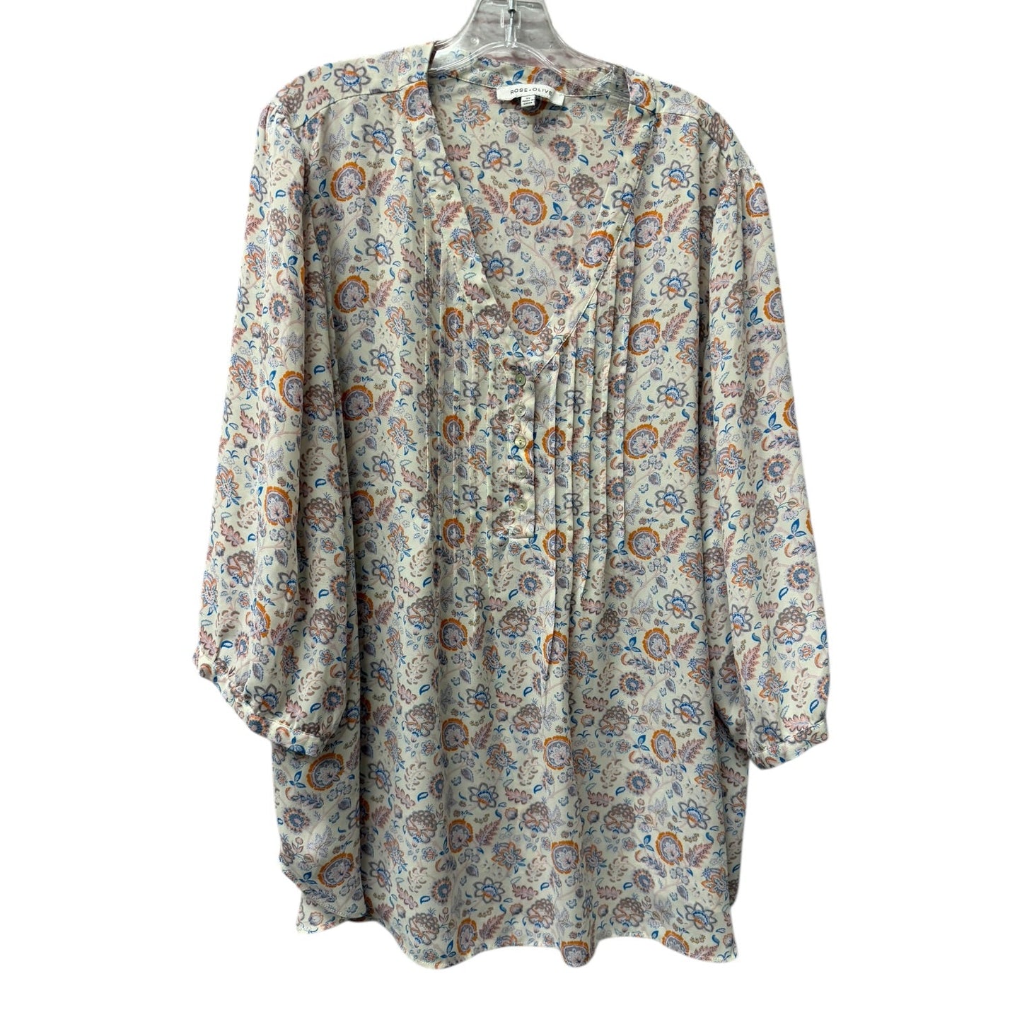 Top Ss By Rose And Olive In Pink, Size:3X