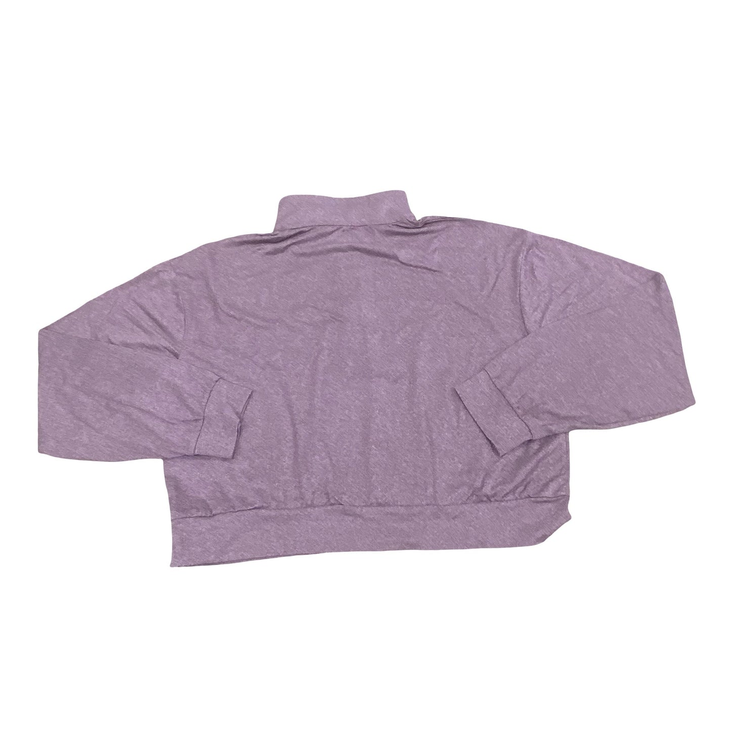 Athletic Top Ls Collar By Under Armour In Maroon, Size:S