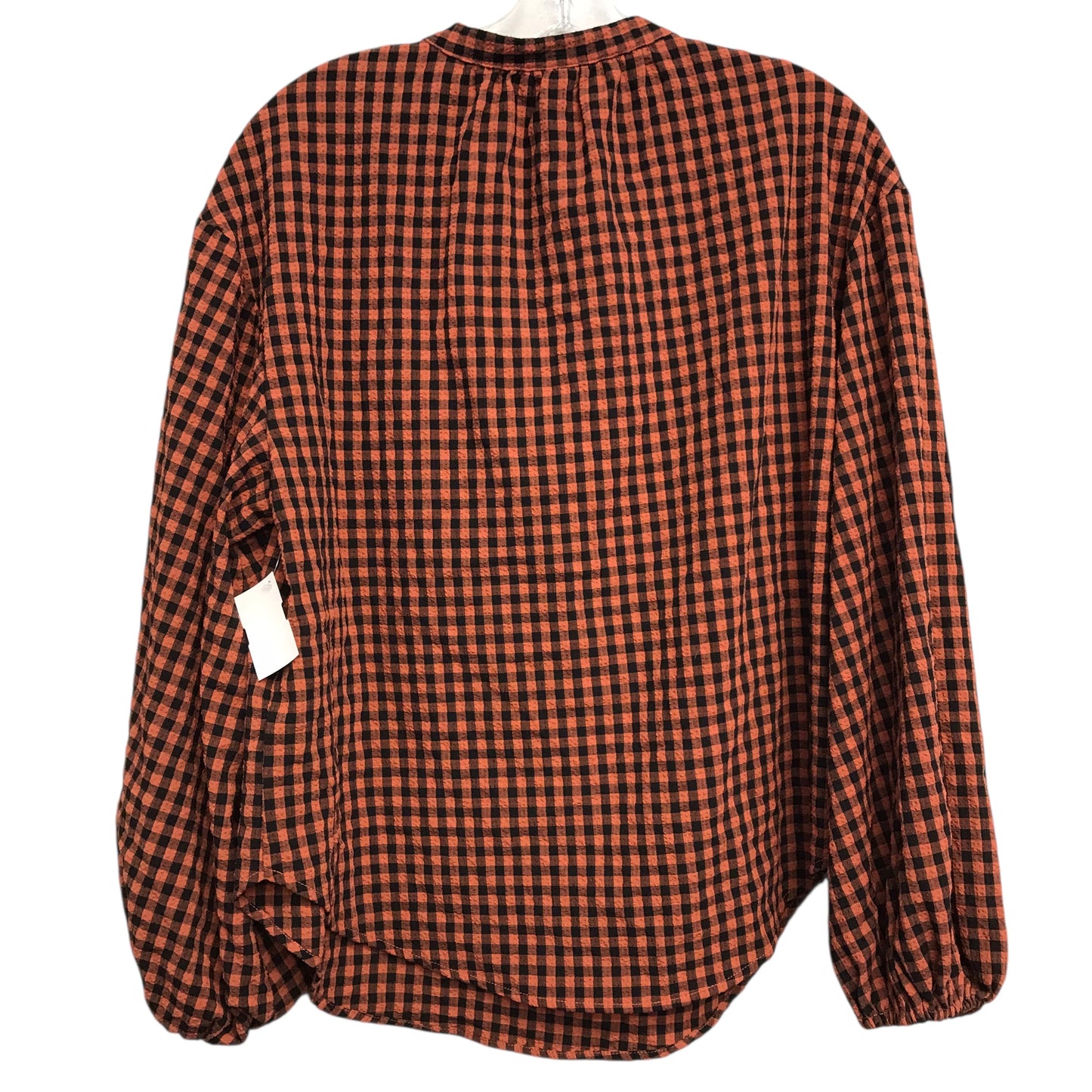Top Ls By A New Day In Black & Orange, Size:M