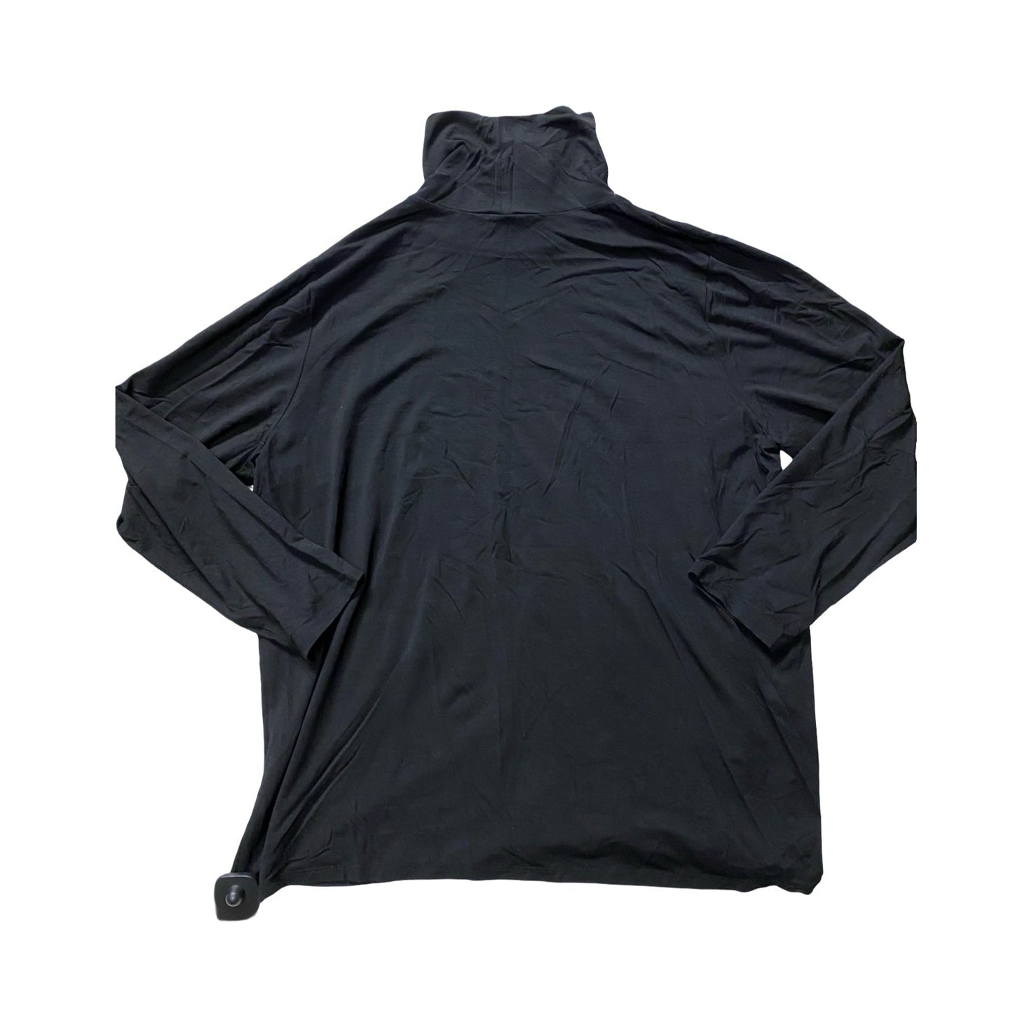Top Ls By Eileen Fisher In Black, Size:2X