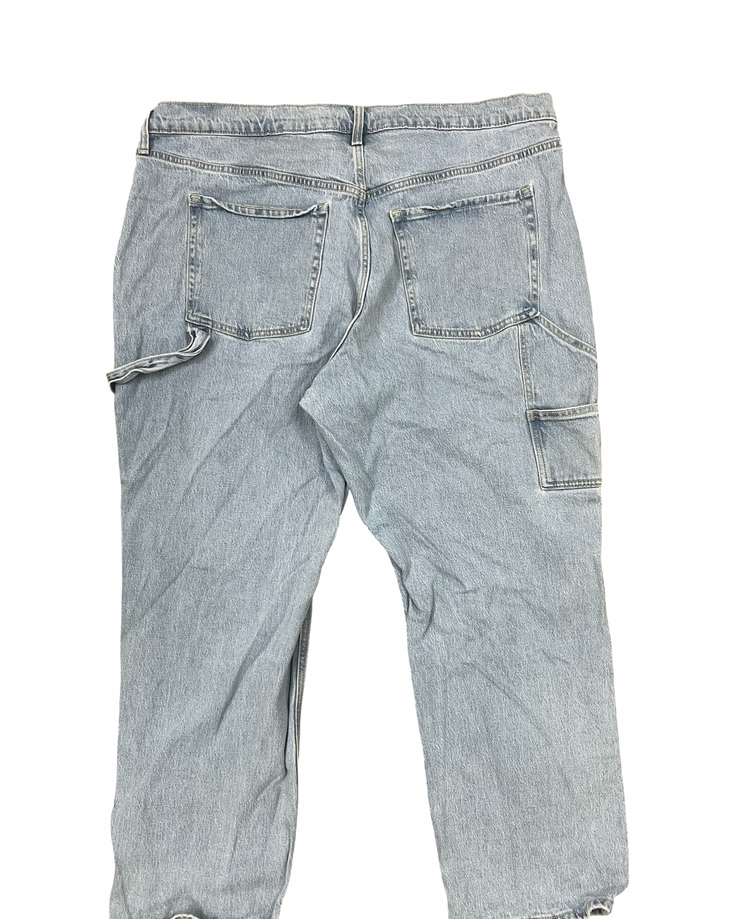 Jeans Straight By Old Navy In Blue Denim, Size:22
