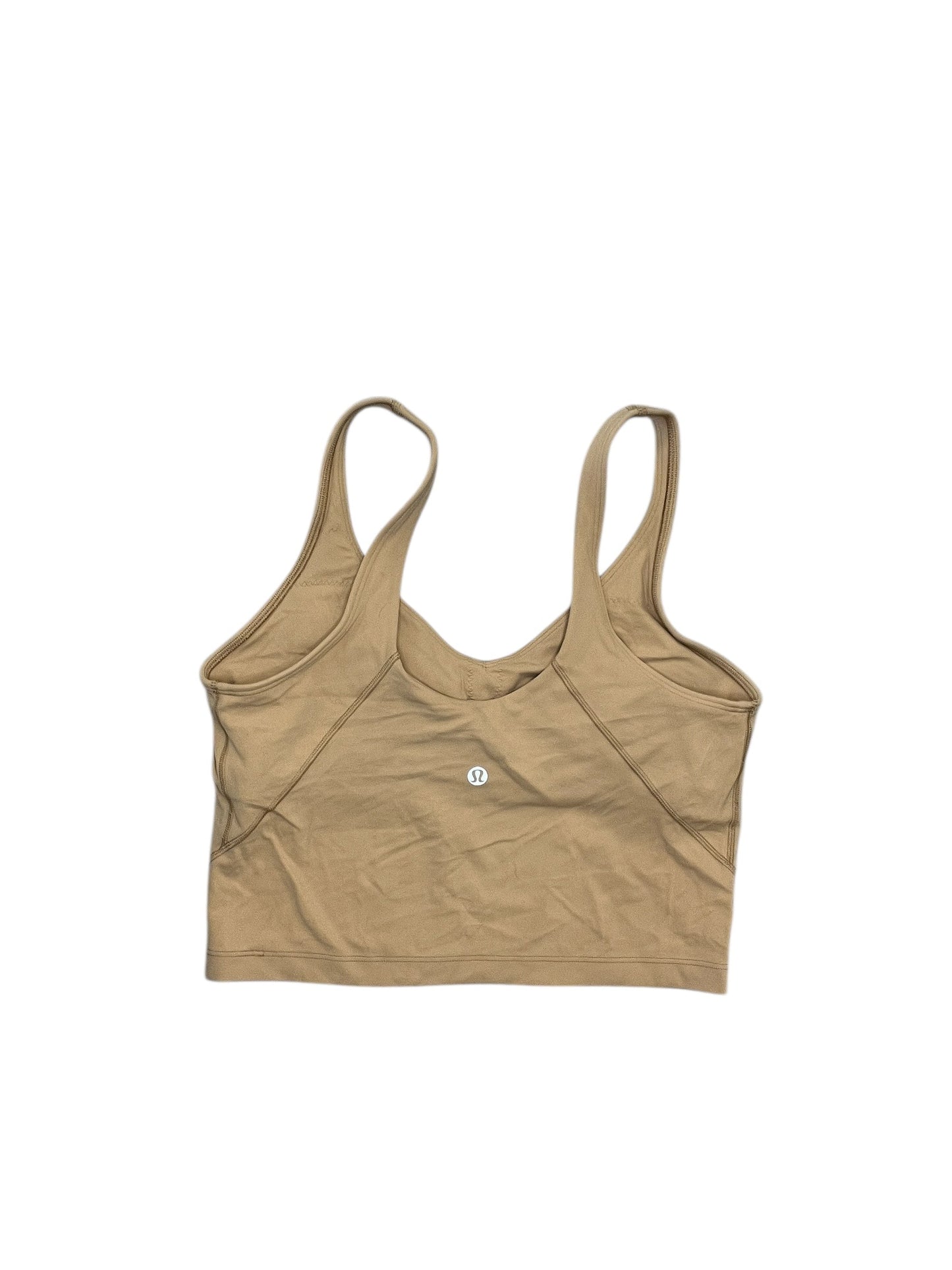 Athletic Bra By Lululemon In Beige, Size:M