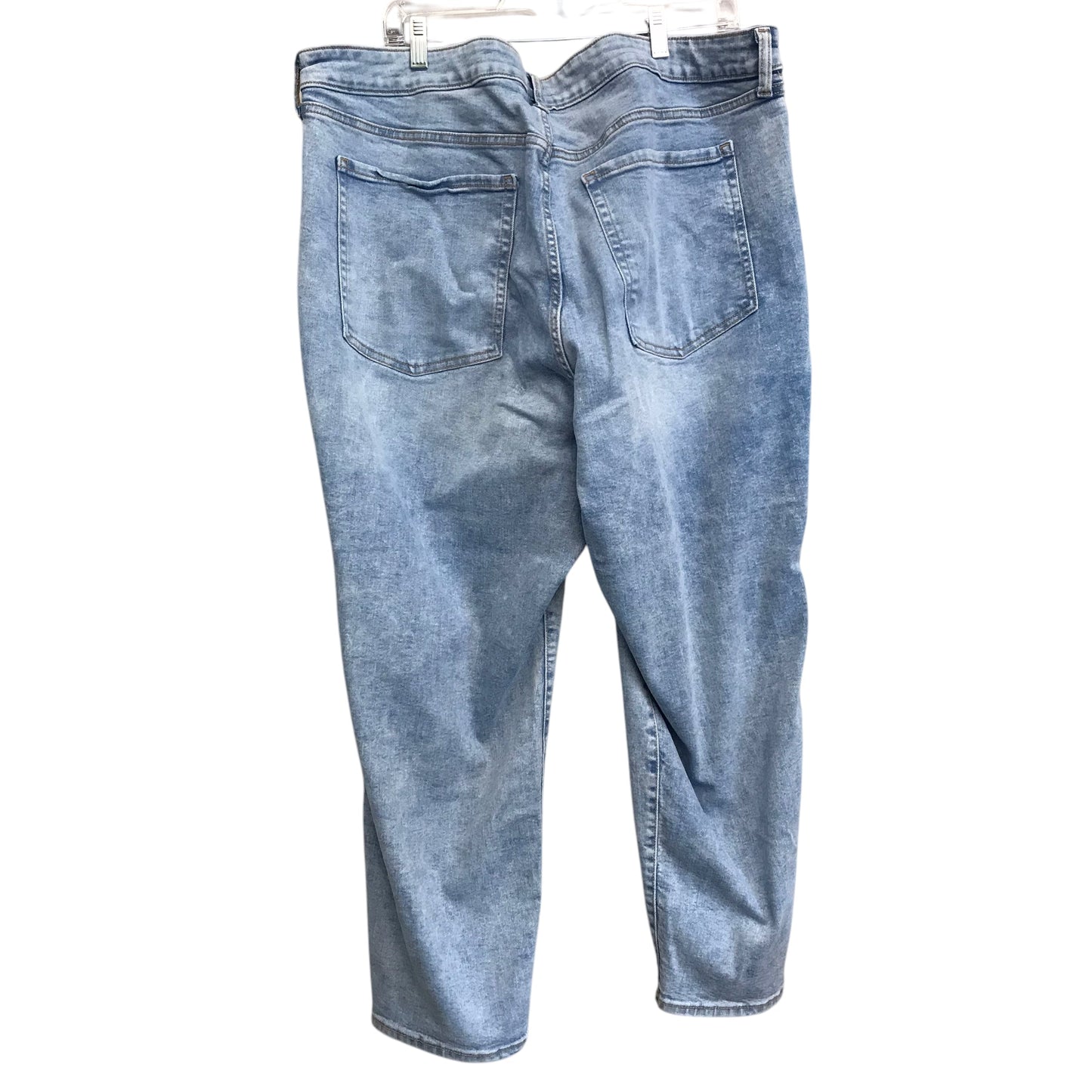 Jeans Straight By Old Navy In Blue Denim, Size:24