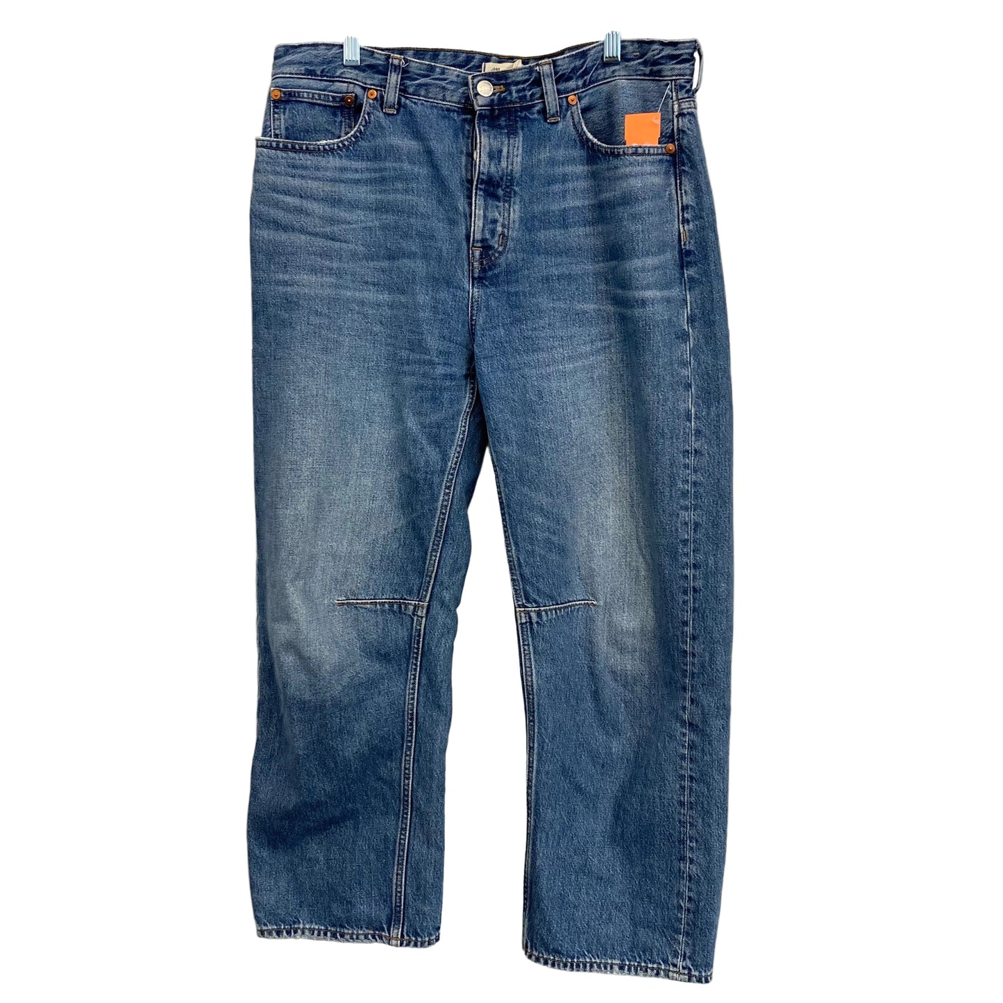 Jeans Wide Leg By Madewell In Blue Denim, Size:8