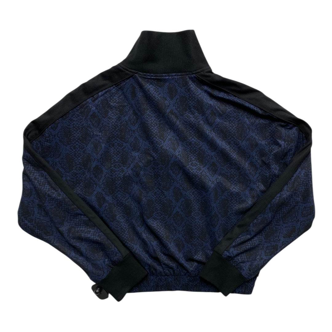 Athletic Jacket By Athleta In Black & Blue, Size:Xs