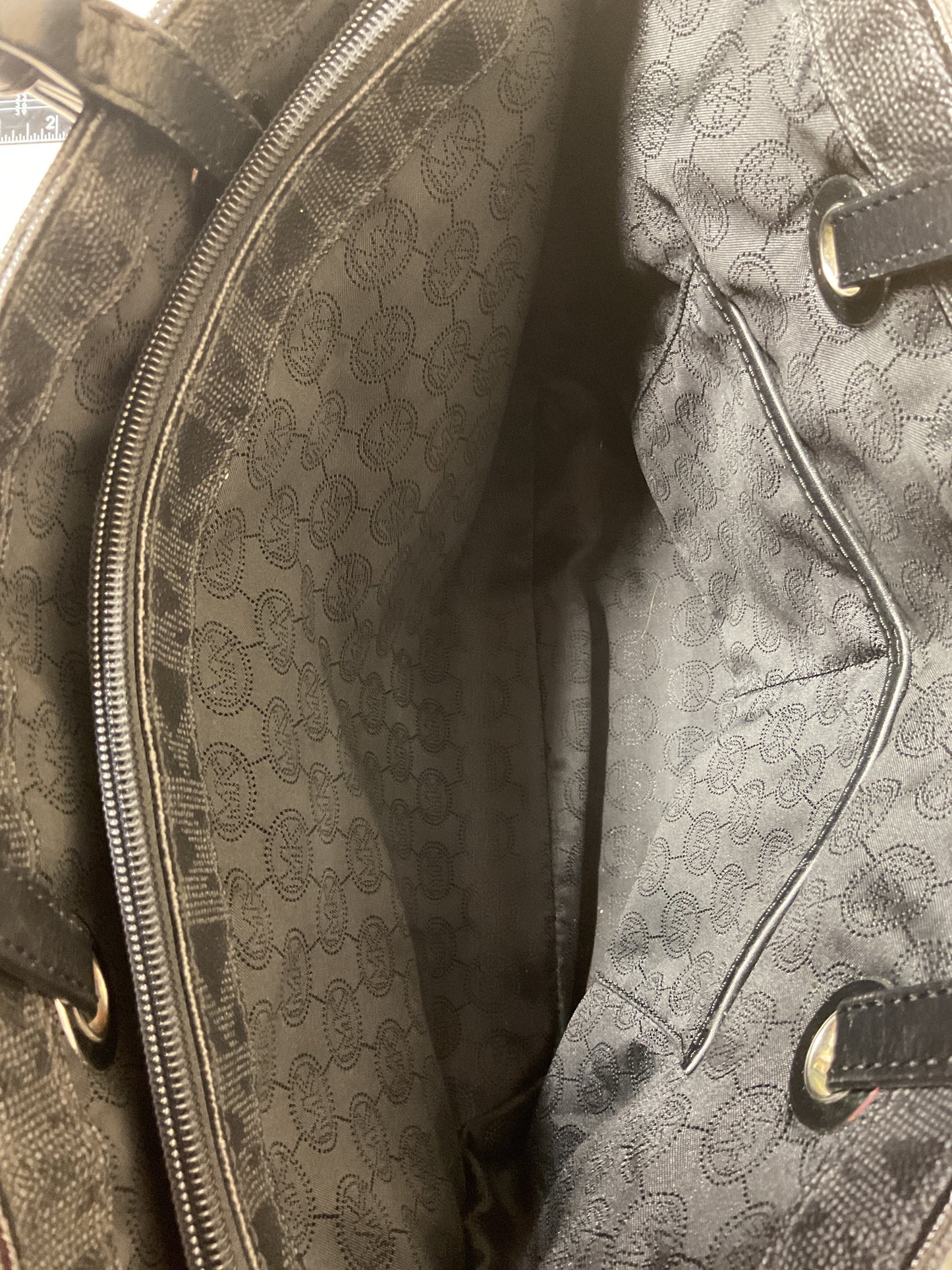 Handbag Designer By Michael Kors In Black, Size:Large