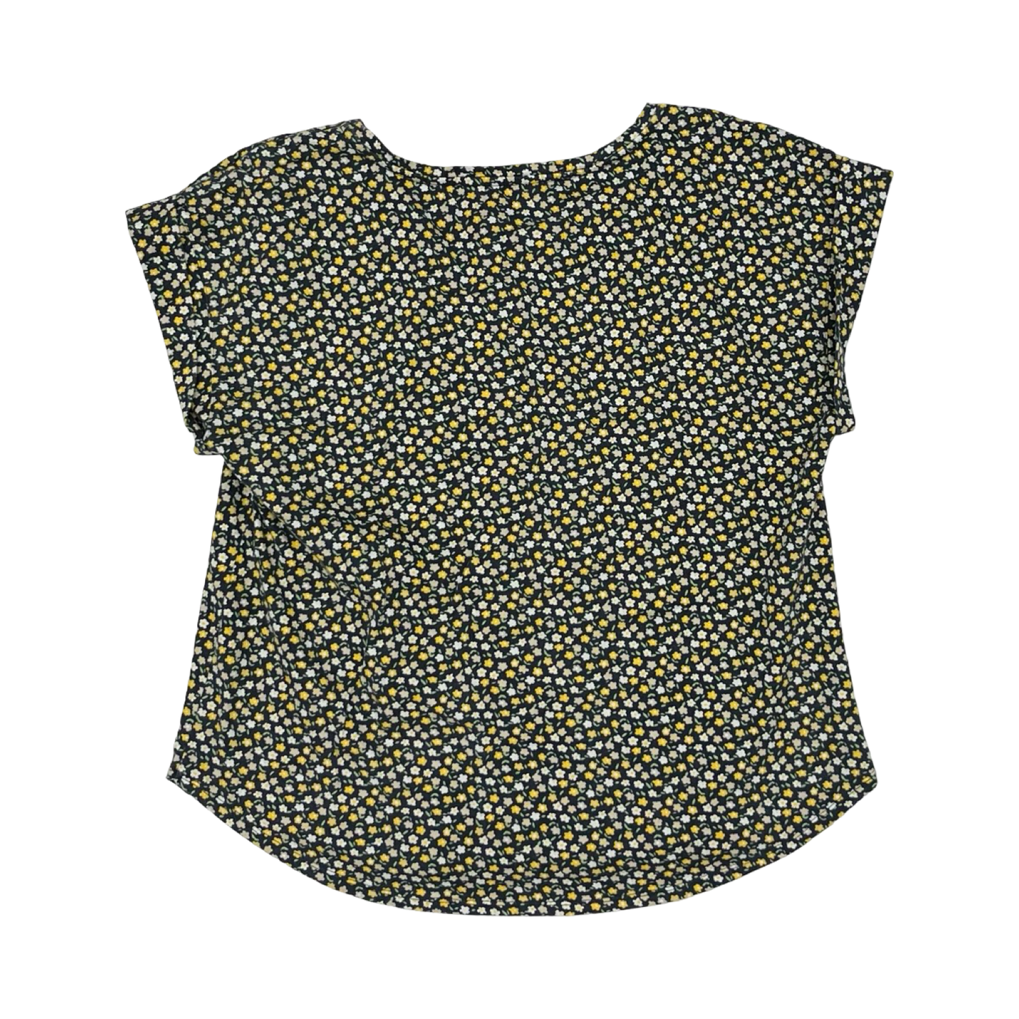 Top Ss By Clothes Mentor In Floral Print, Size:L
