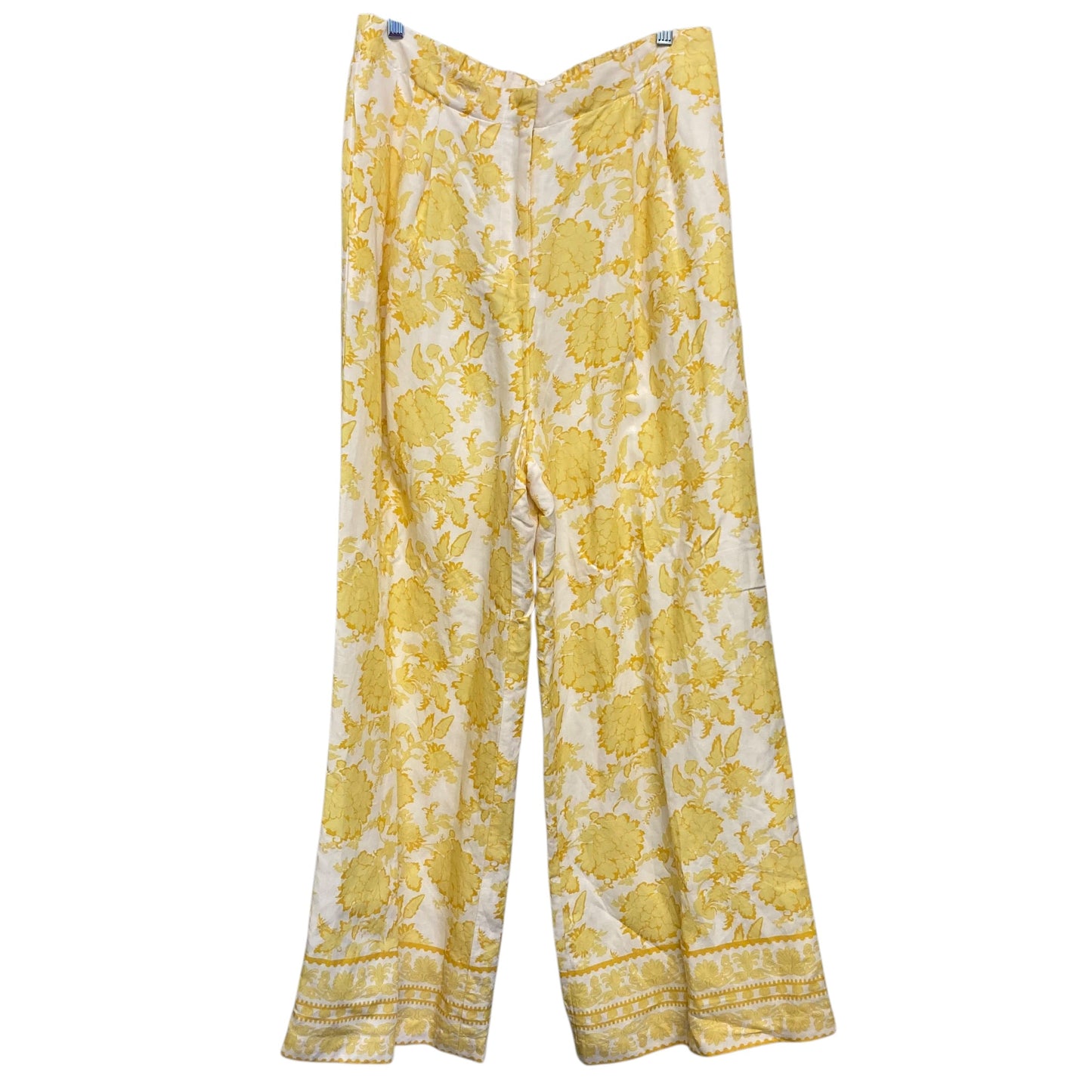 Pants Wide Leg By Alex Marie In Yellow, Size:14