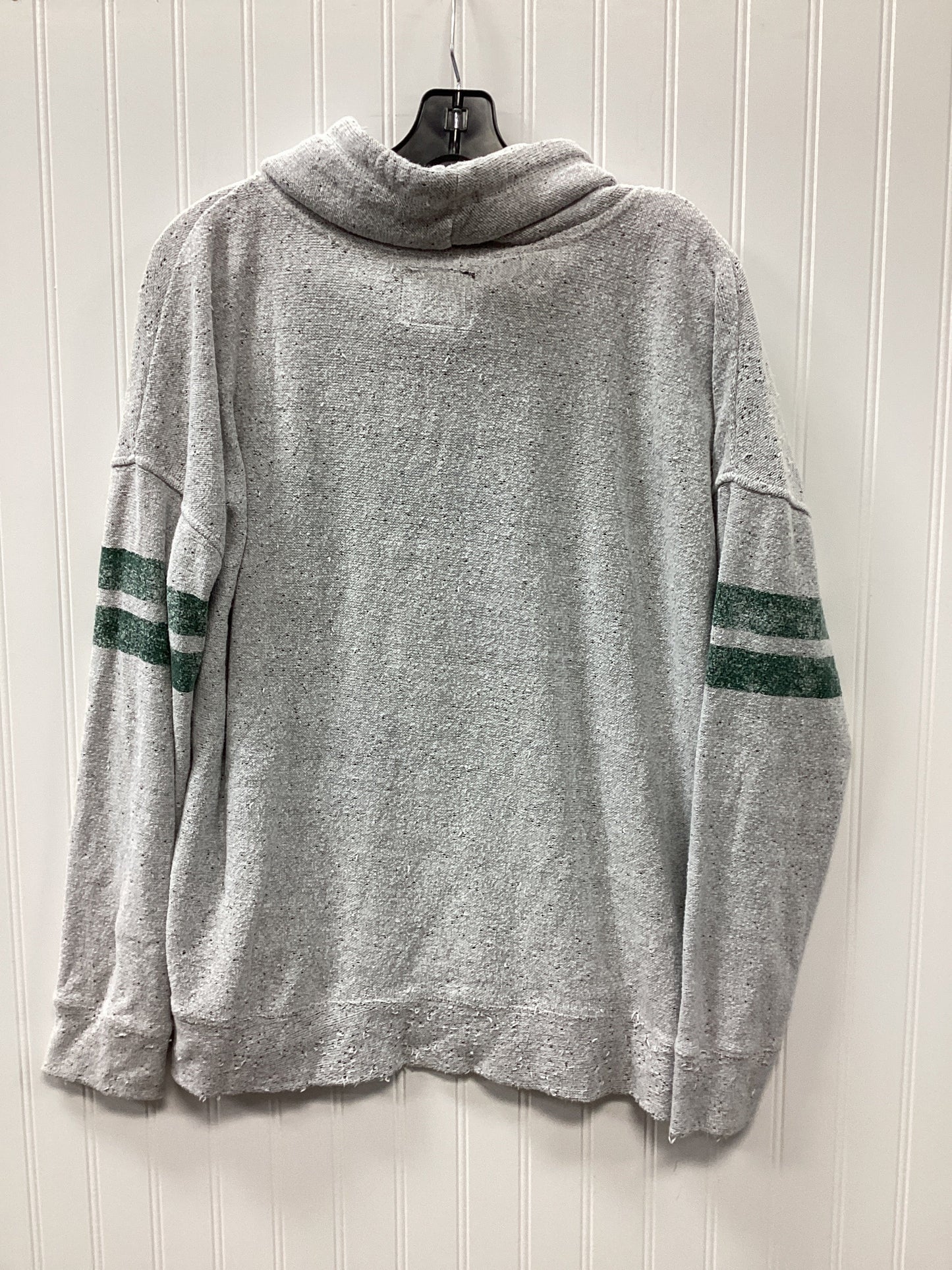 Athletic Sweatshirt Collar By Cmc In Grey, Size:L