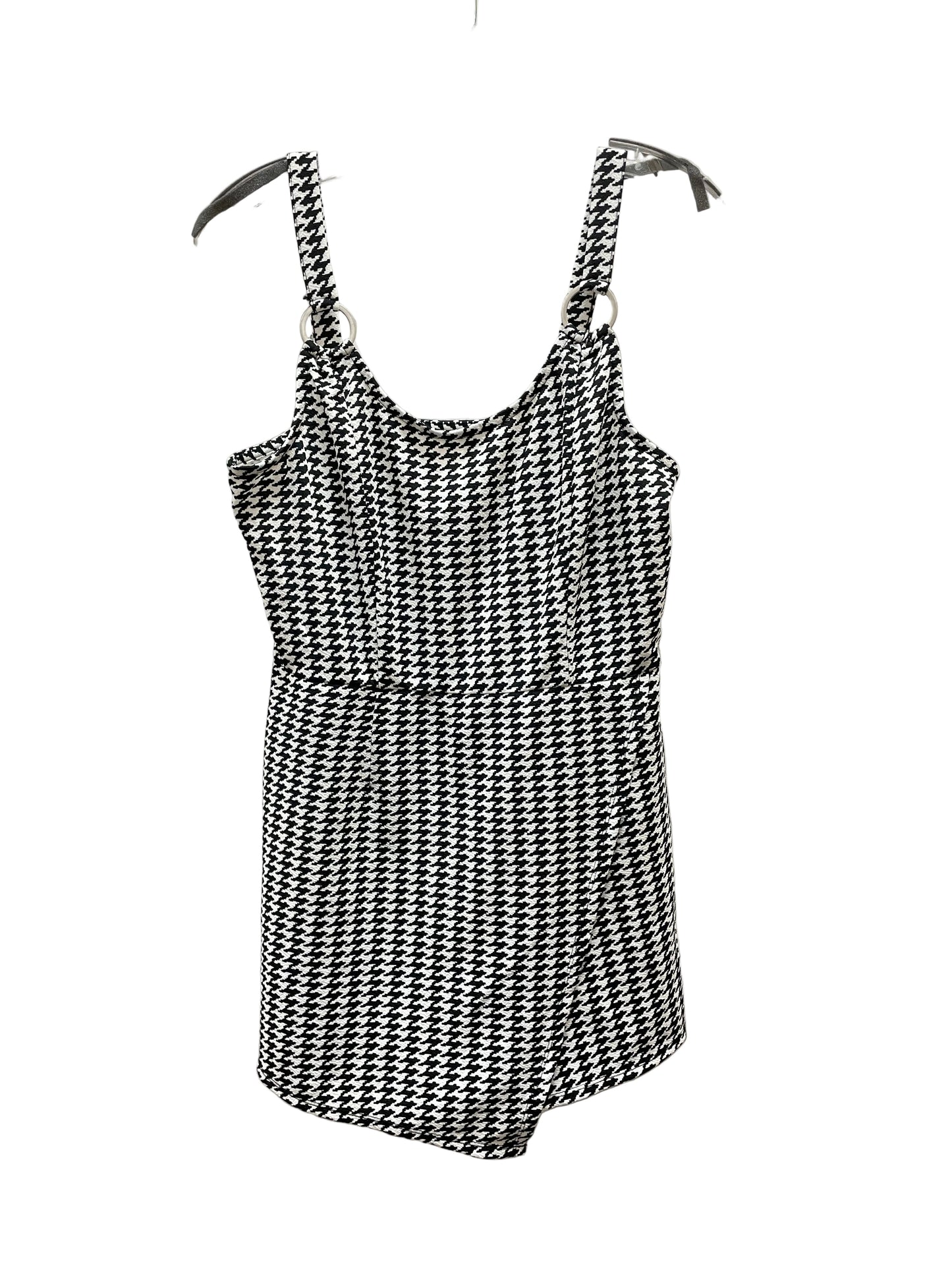 Romper By No Boundaries In Black & White, Size:L