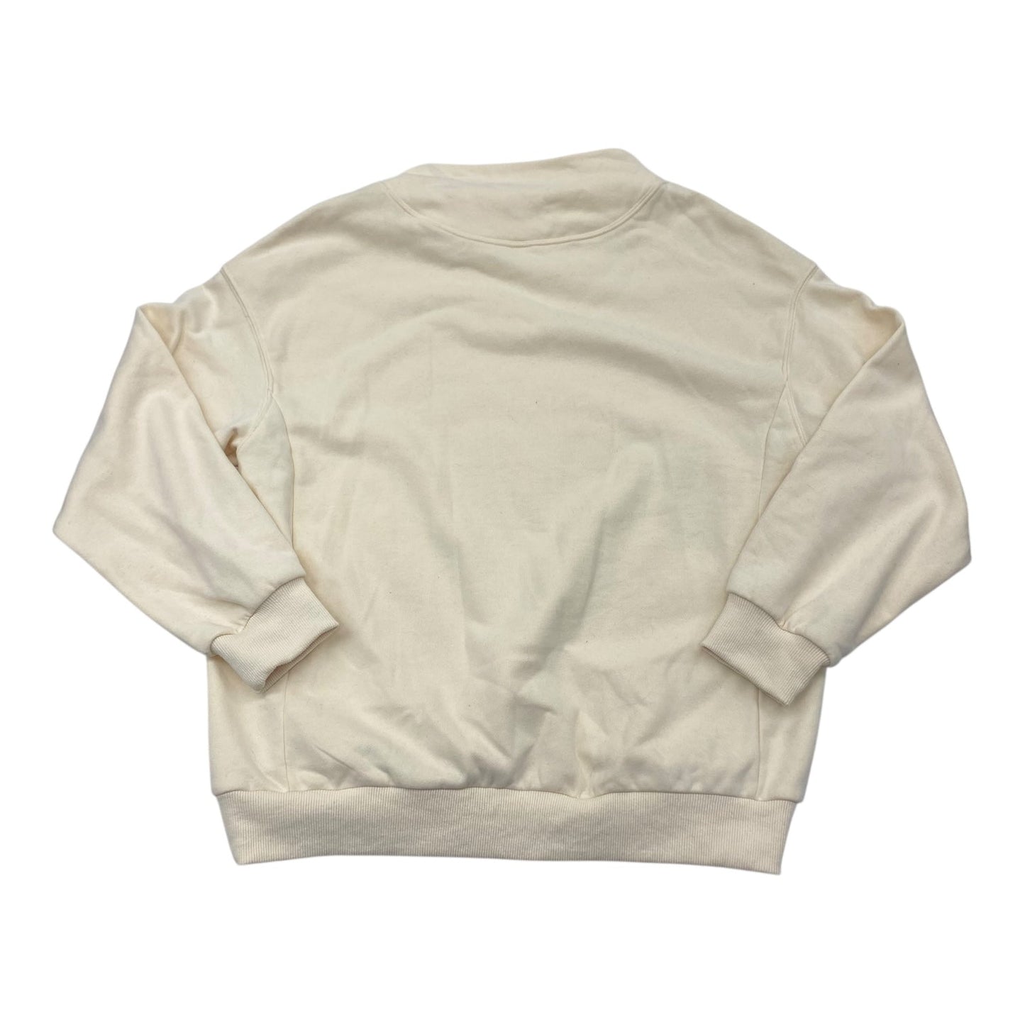 Sweatshirt Crewneck By Anrabess In Cream, Size:S
