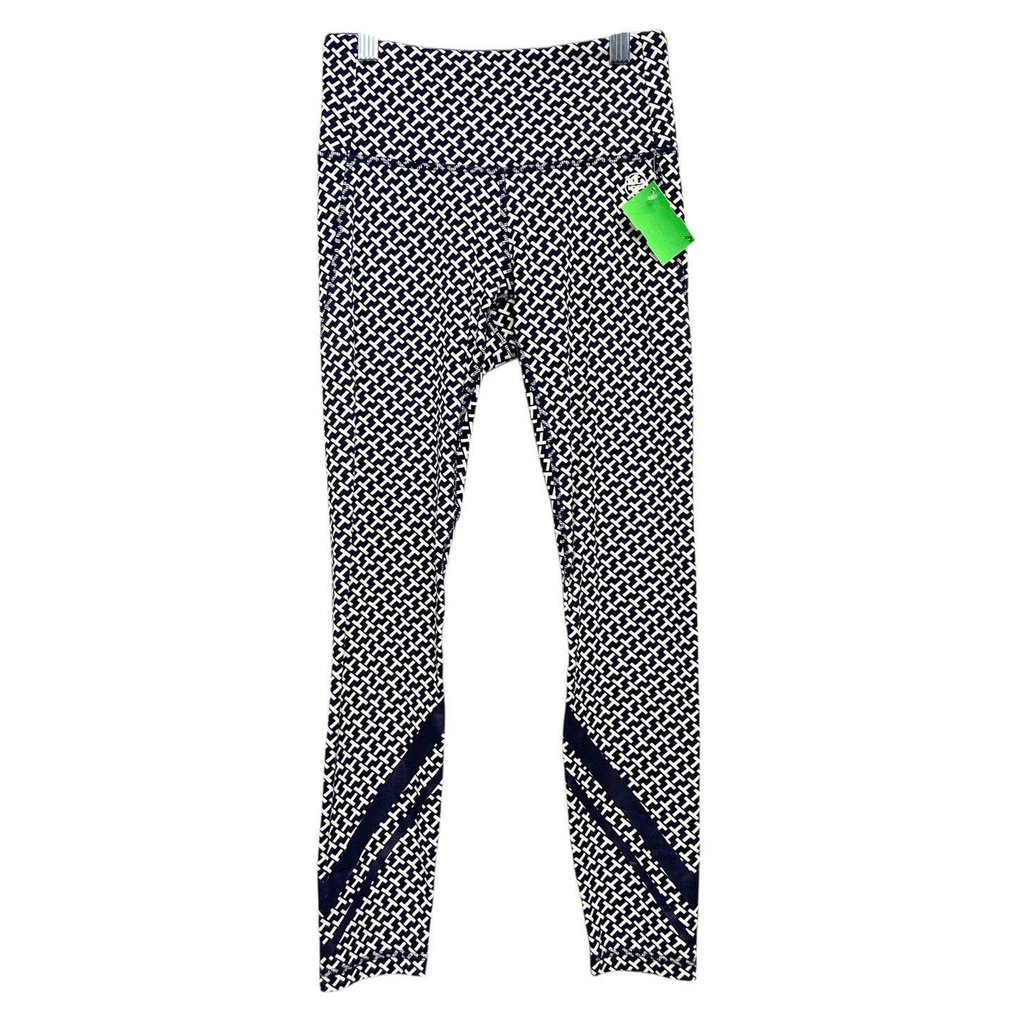 Athletic Leggings By Tory Sport In Black & White, Size:Xs