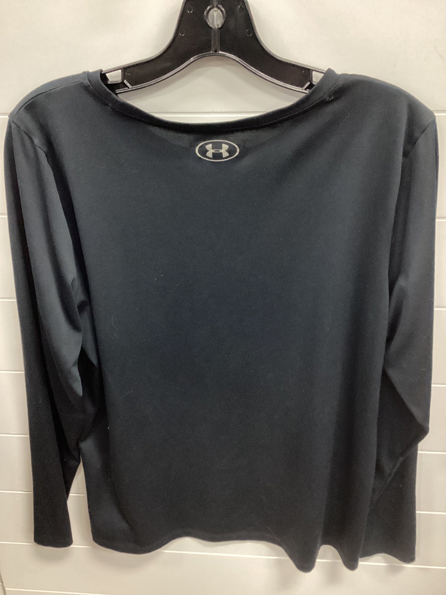 Athletic Top Ls Crewneck By Under Armour In Black, Size:Xl