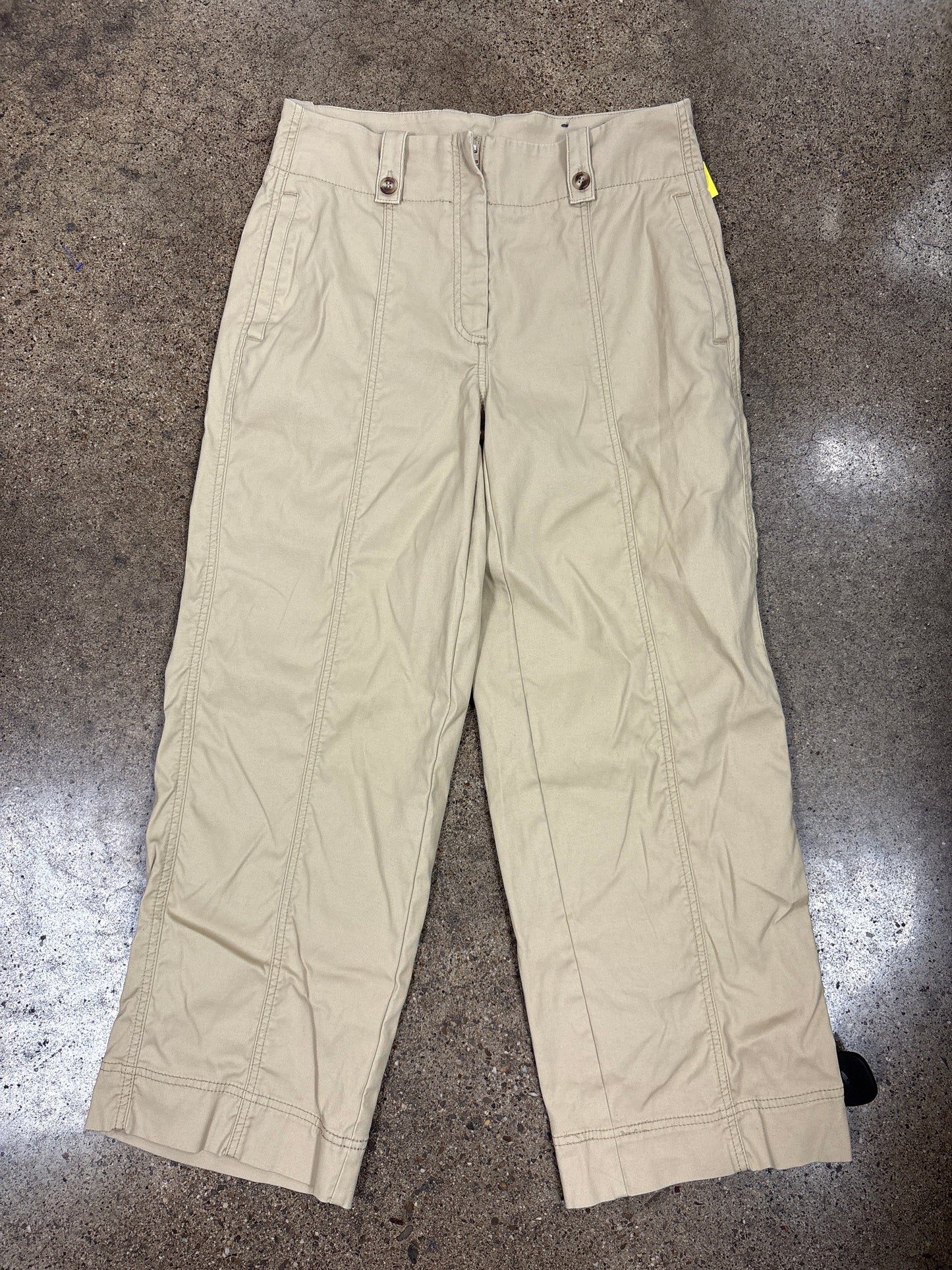 Pants Chinos & Khakis By Chicos In Tan, Size:2P