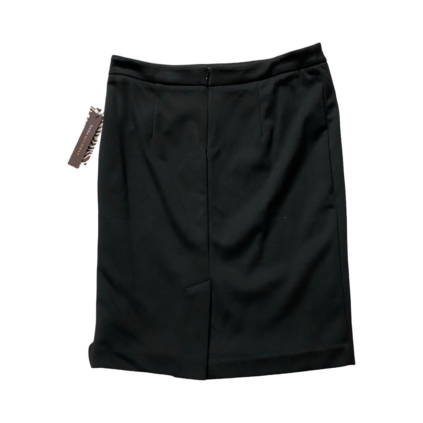 Skirt Midi By Dana Buchman In Black, Size:8