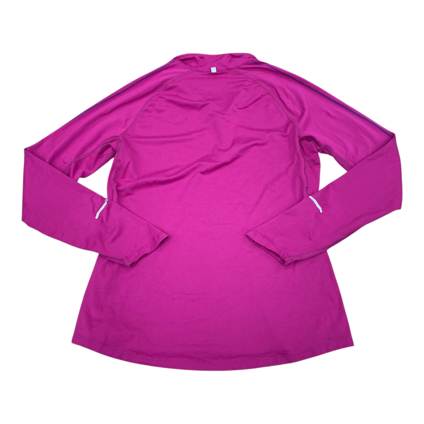 Athletic Jacket By Nike In Pink, Size:L