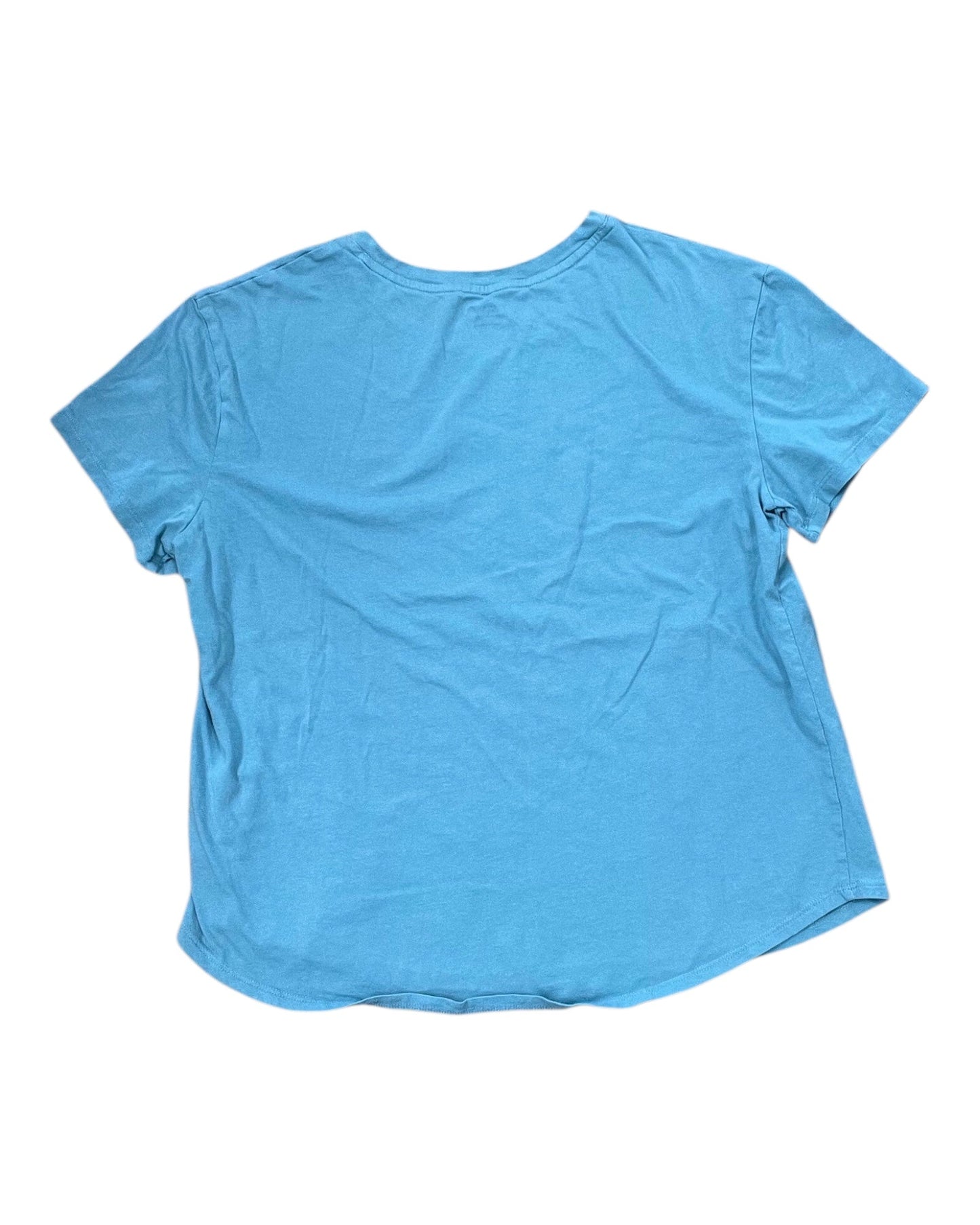 Top Ss By Reebok In Aqua, Size:M