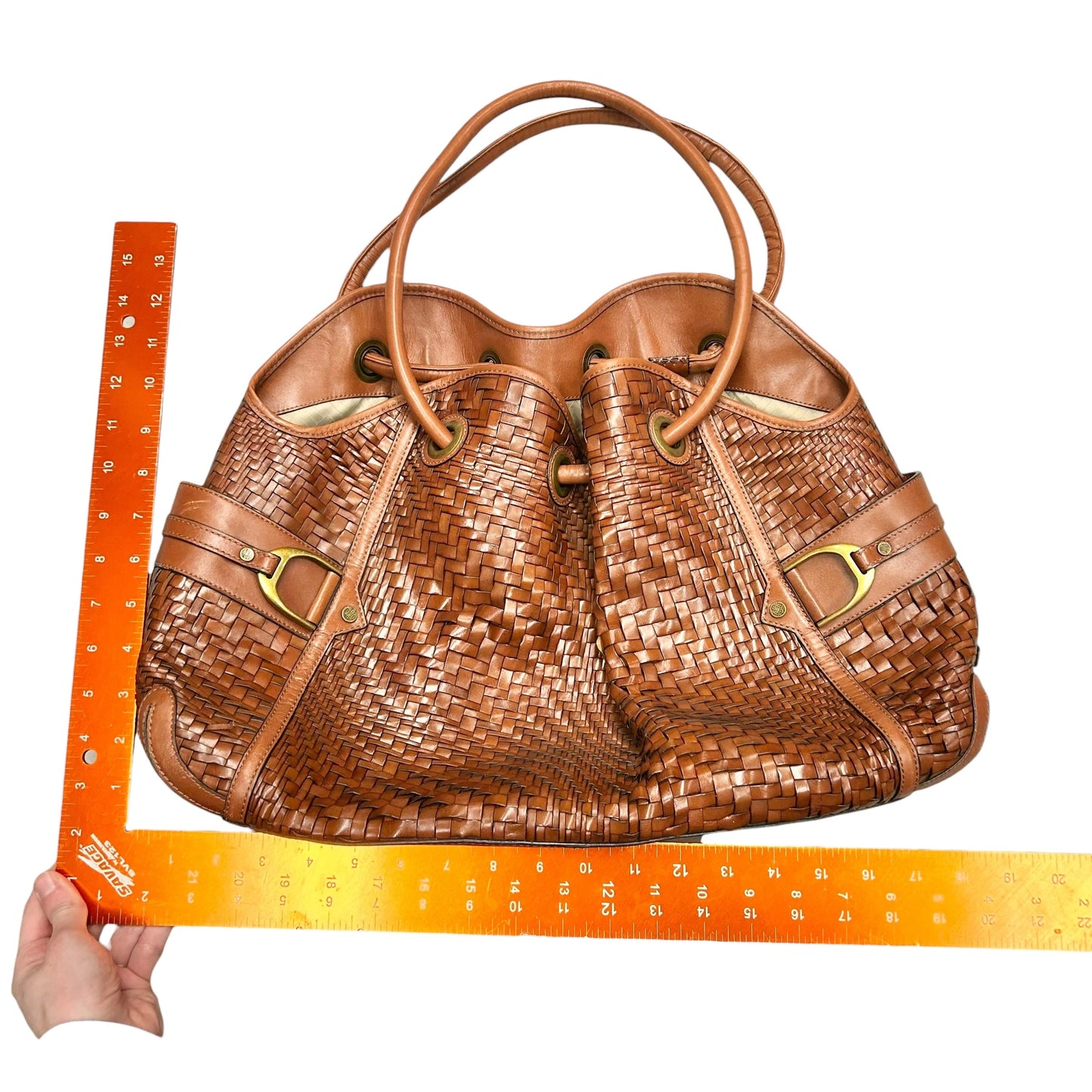 Handbag Leather By Cole-haan, Size: Large