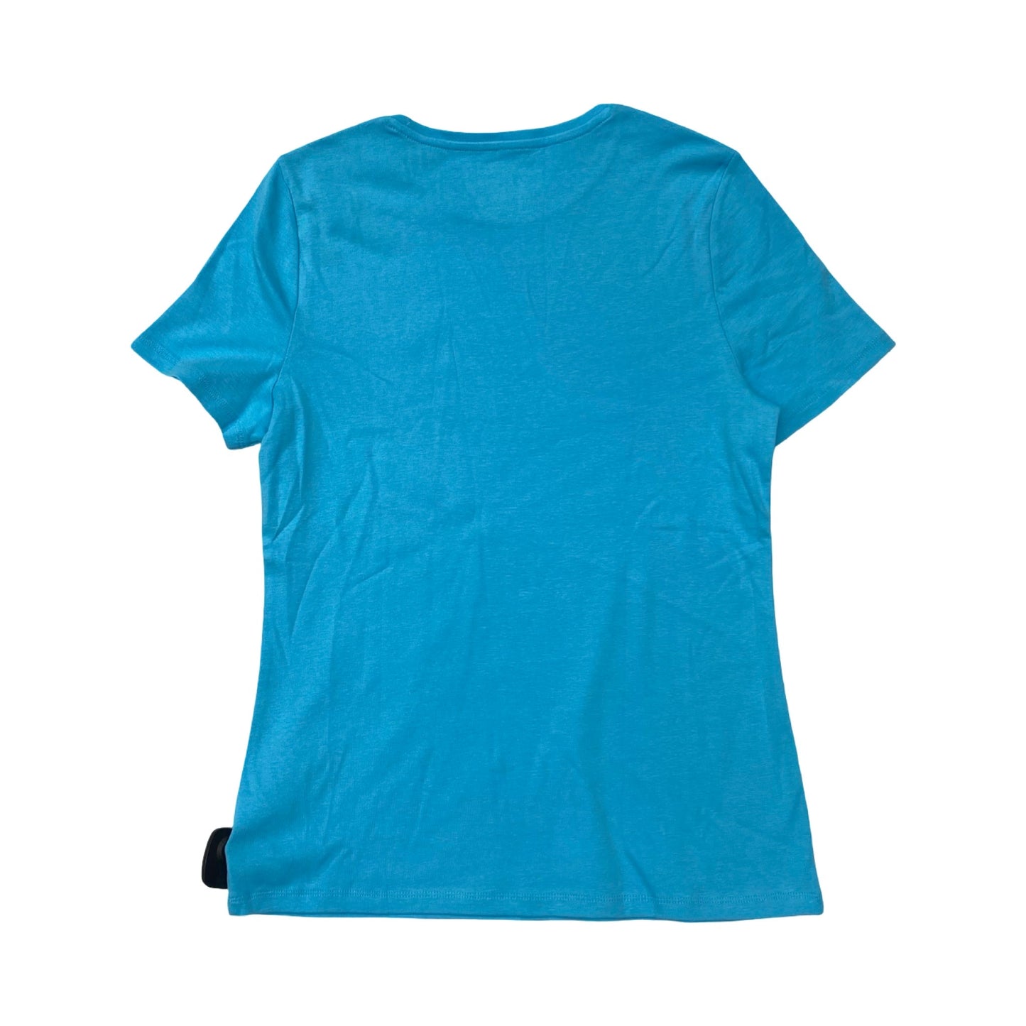 Top Ss Basic By Talbots In Blue, Size:M