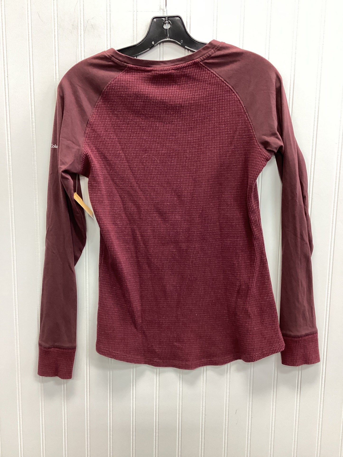 Athletic Top Ls Crewneck By Columbia In Red, Size:M