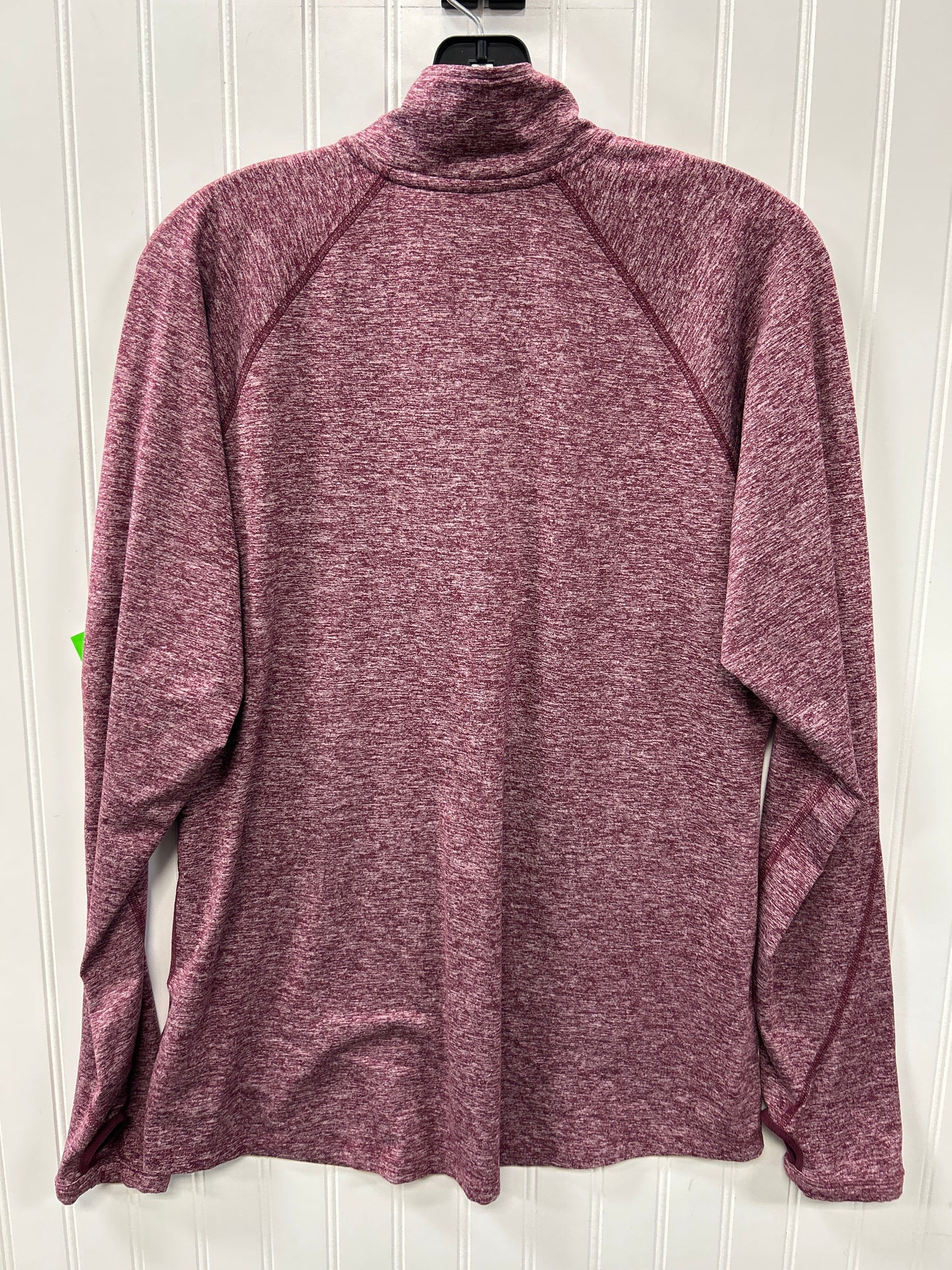 Athletic Top Ls Collar By Nike Apparel In Red, Size:Xl