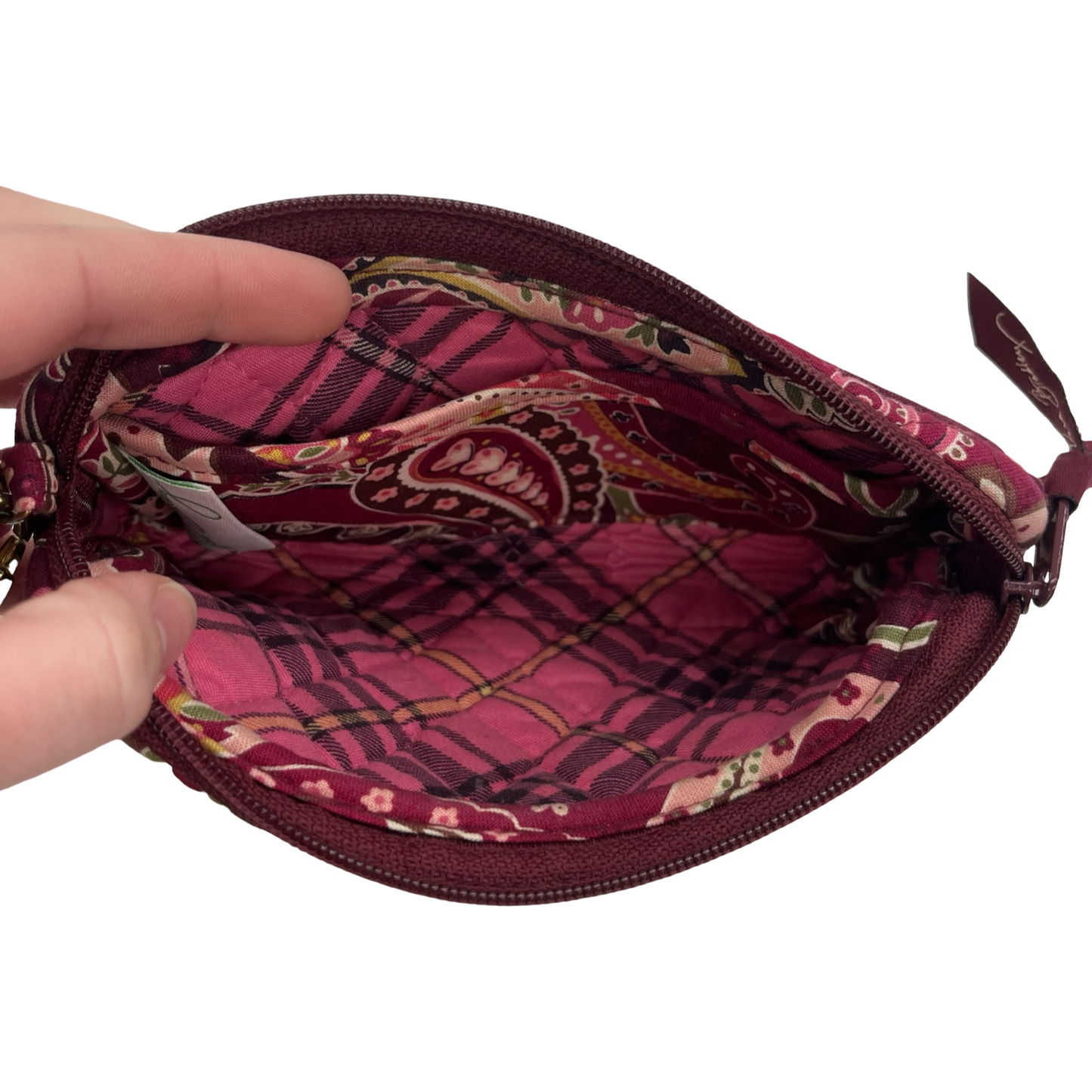 Wristlet By Vera Bradley In Paisley Print, Size:Medium