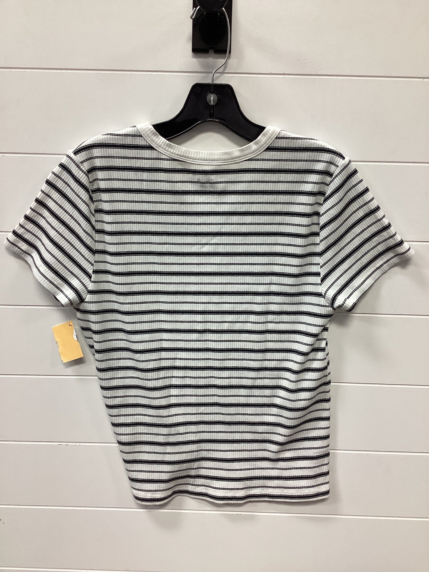 Top Ss By American Eagle In Black & White, Size:Xl